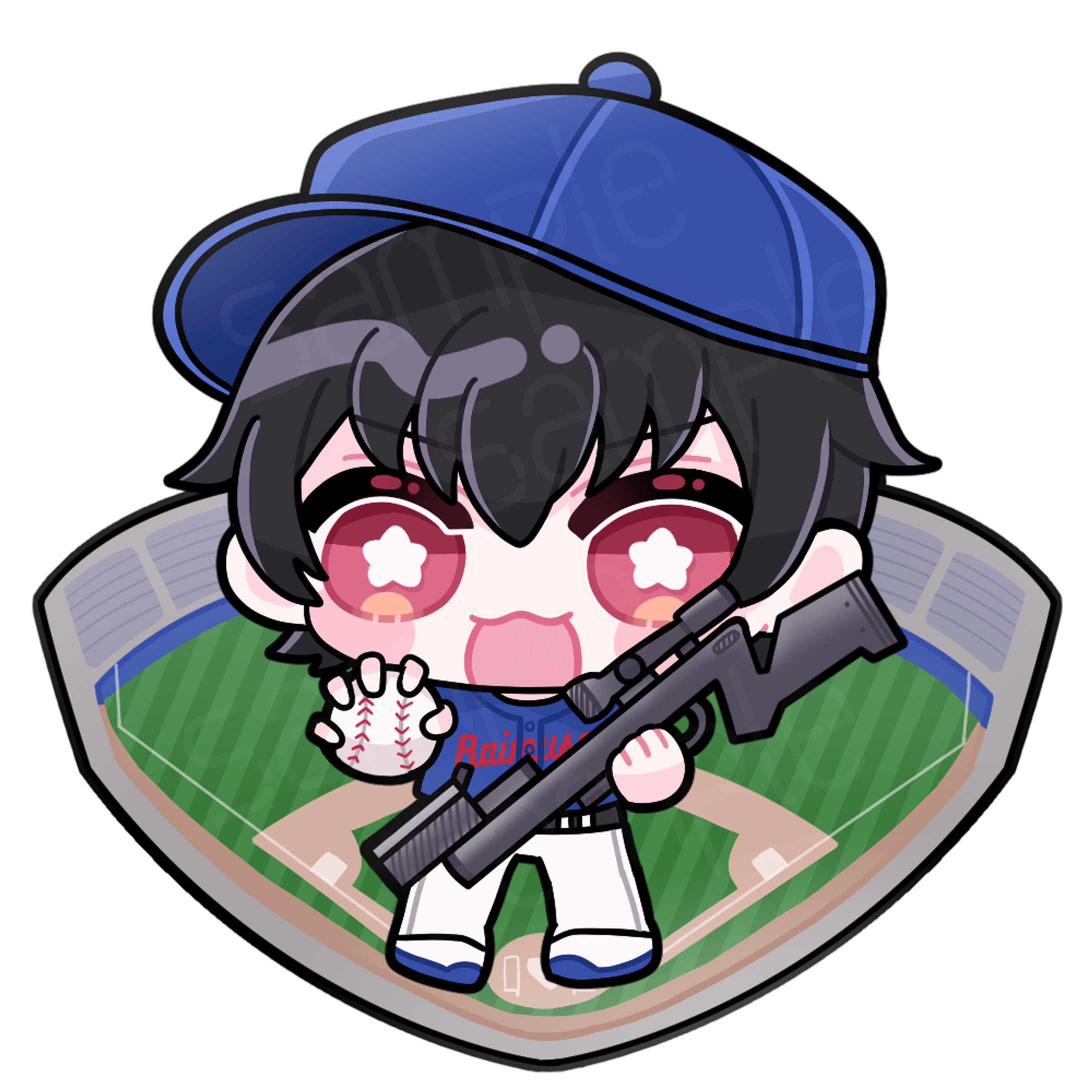 【WORK】らいむさん様 キービジュアル用イラスト-1