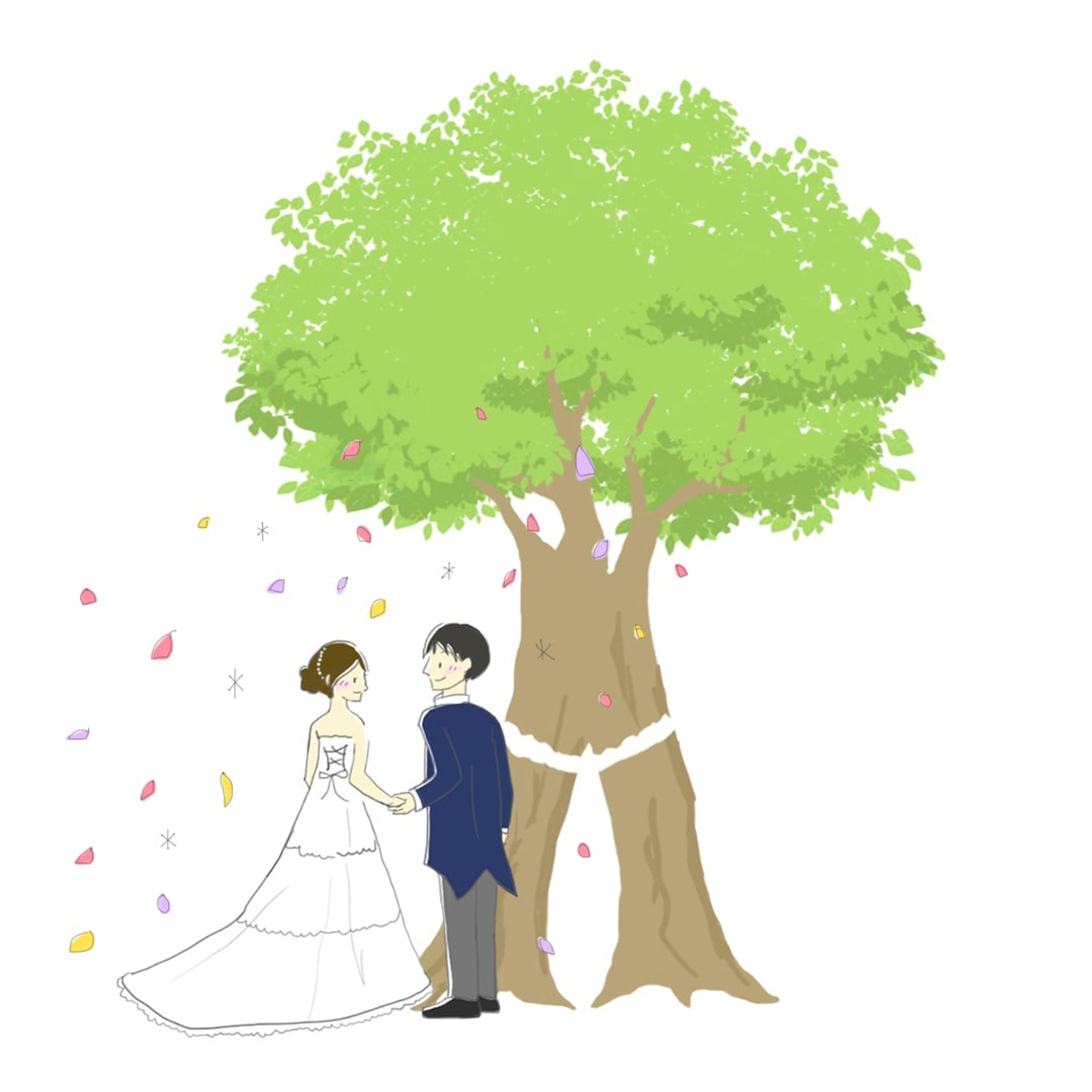 WEBサイトイラスト
（婚活サイト様／2020）-1
