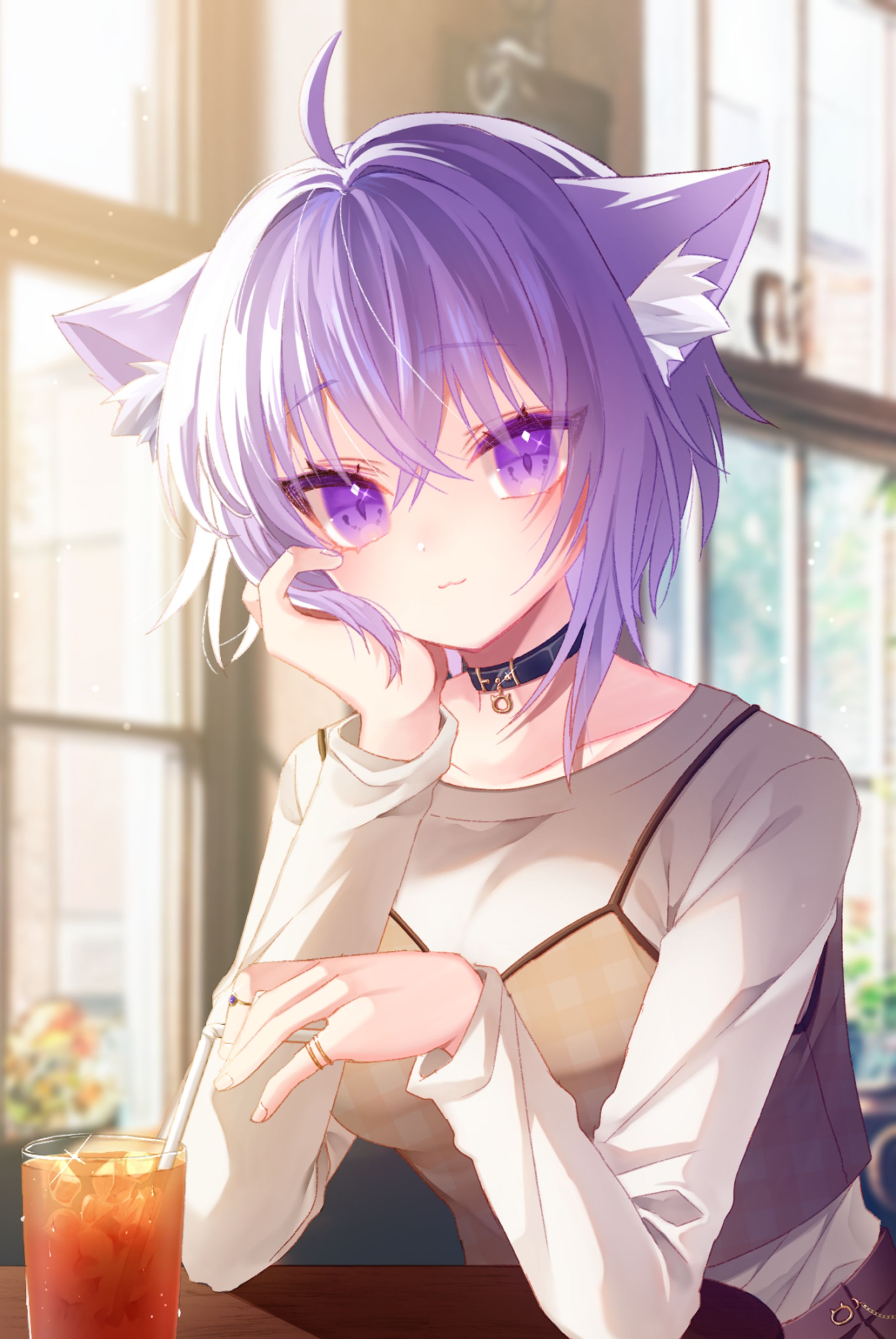 猫又おかゆファンアート-1
