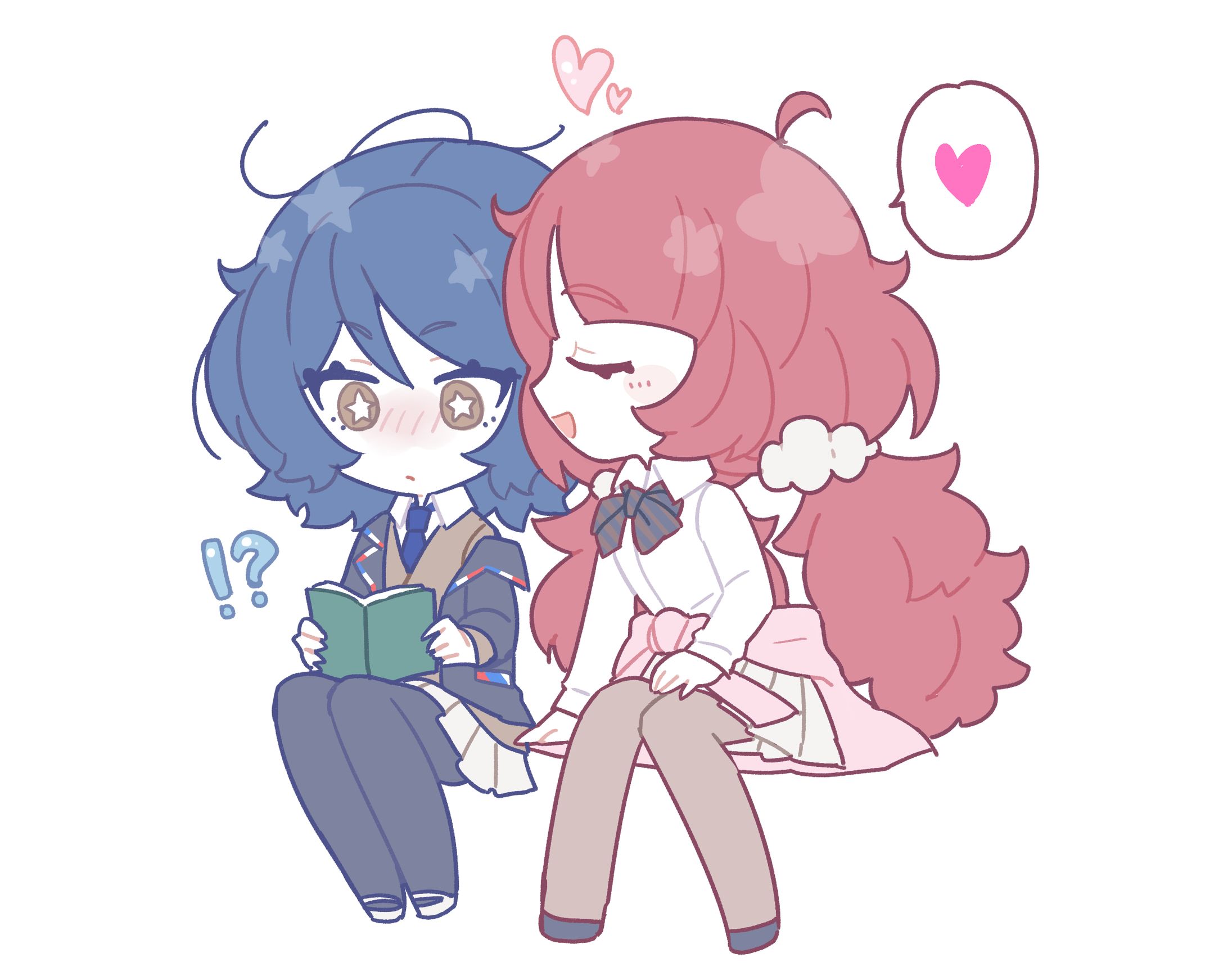 創作キャラ百合-1