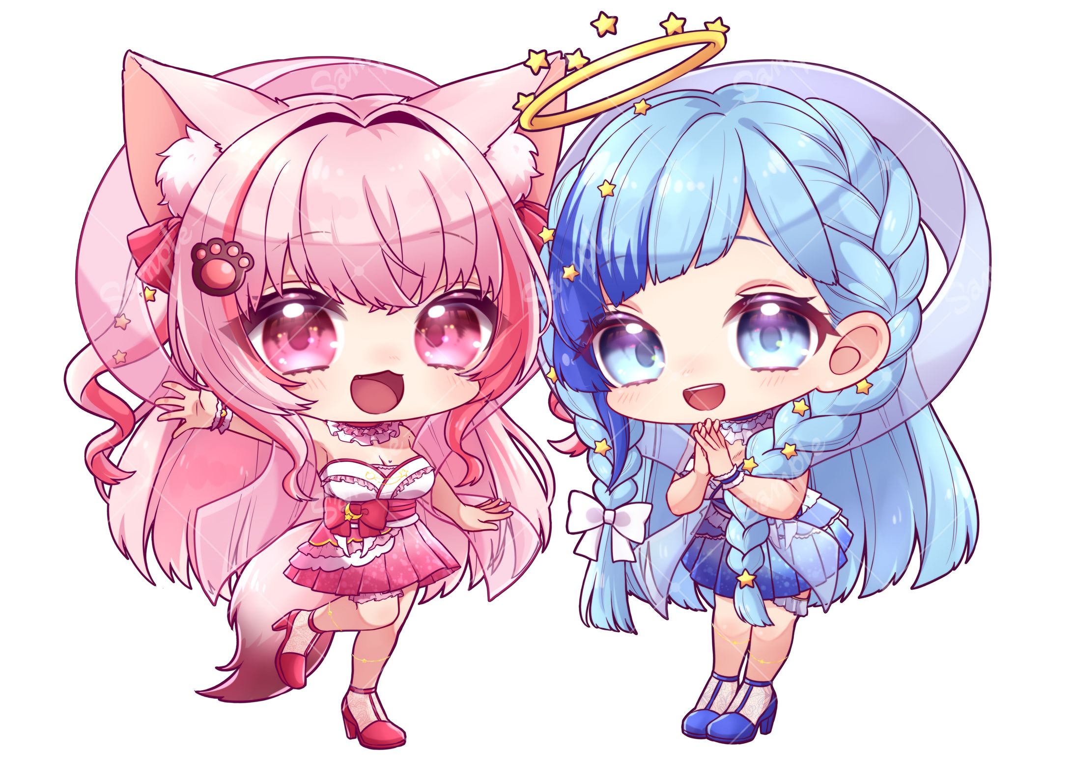 【お仕事】ぴくぷり様 フラスタ用イラスト-1
