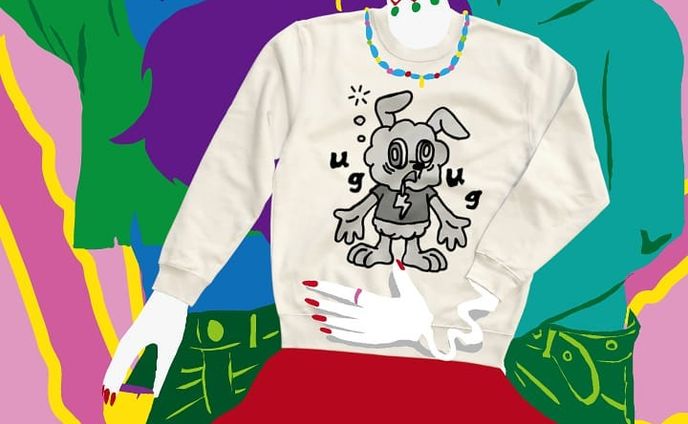 【JUNKIE GREY】 のスウェット😎💜💙
・
■カラー：全15色
■サイズ：S・M・L・XL，(Kids)110・130・150
・
《スズリ》のCHEBLOのショップで販売中です🤹
・
色んな商品があるので覗いてみてね👀
・
・
・
#cheblo#cheblocrafthouse#animal#ポップ#イラスト#カラフル#キュート#fashion#illust#pic#絵#character#Illustrator#illustrator #colorful#pop#cute#スウェット#shop#長崎#junkie#ショップ#ストリート#キャラクター#ファッションsweat#greyトレーナー#長袖#boy#girl#lady#men#boy