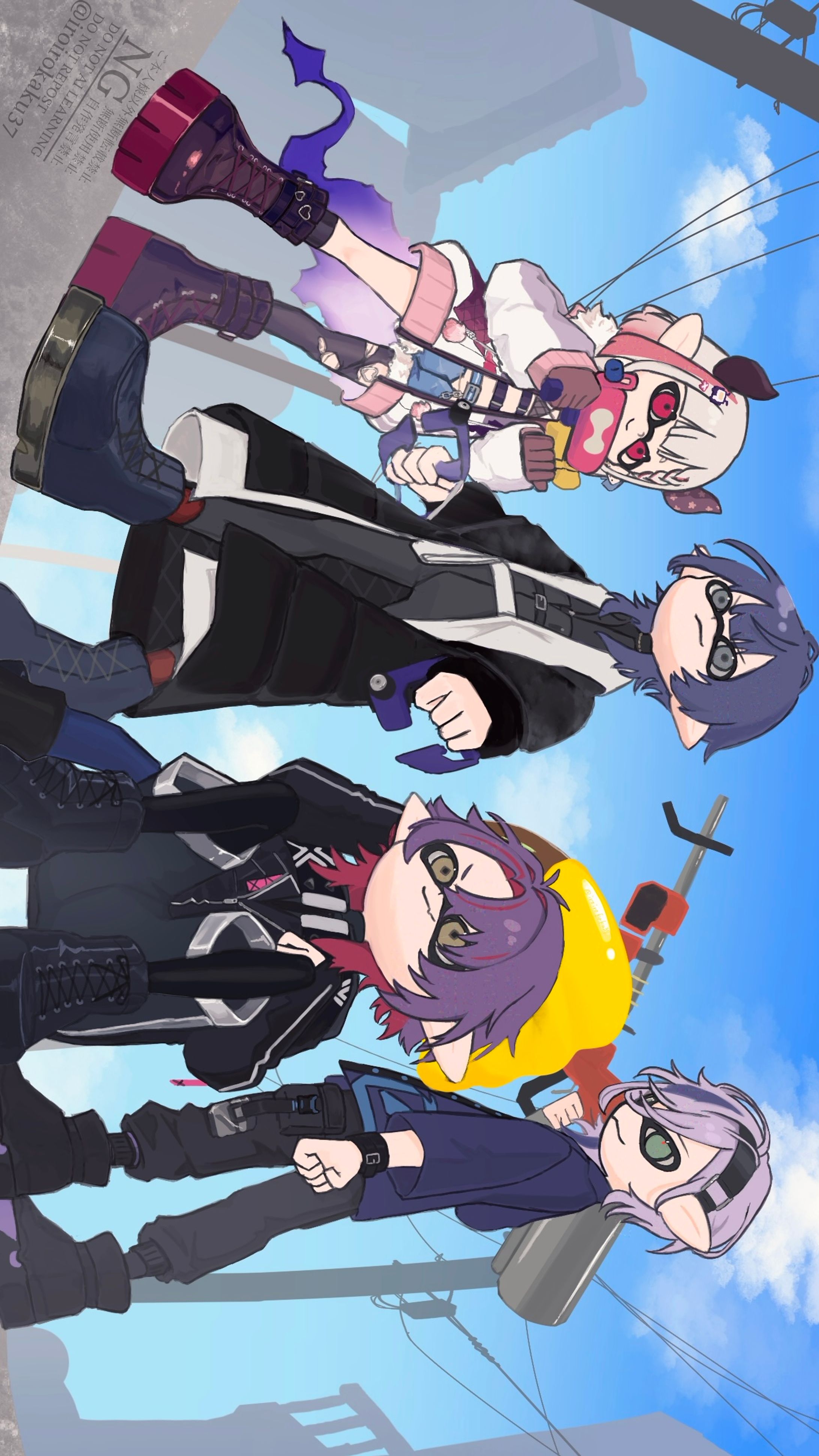 FA #たえとつWIN #長尾百景 #にゃらーと #ネスフィルム #わたらいらすと-1