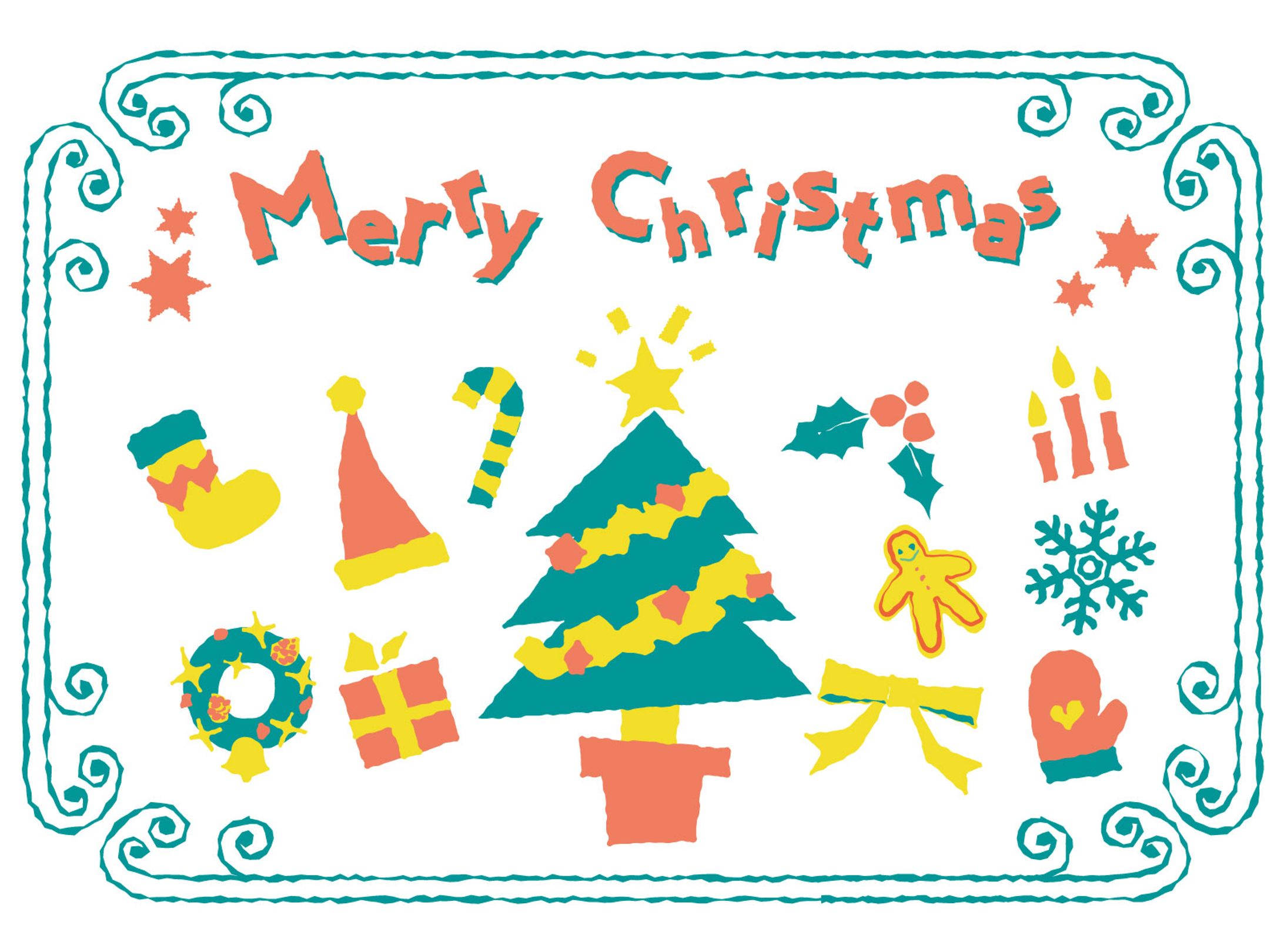 クリスマスイラスト-1