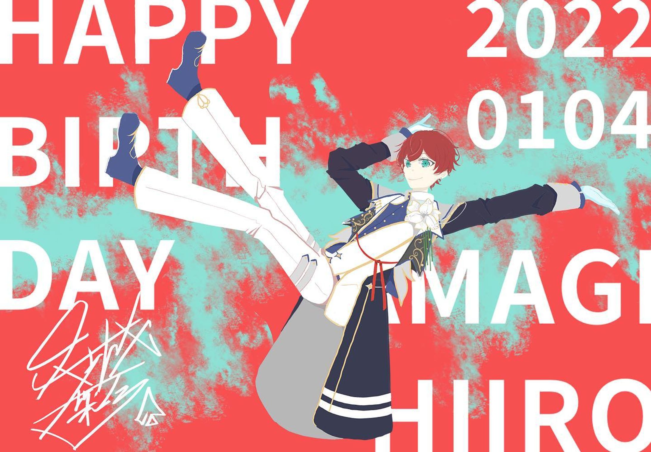 #天城一彩誕生祭2022
 #天城一彩生誕祭2022

お誕生日おめでとう、大好きなアイドル！-1