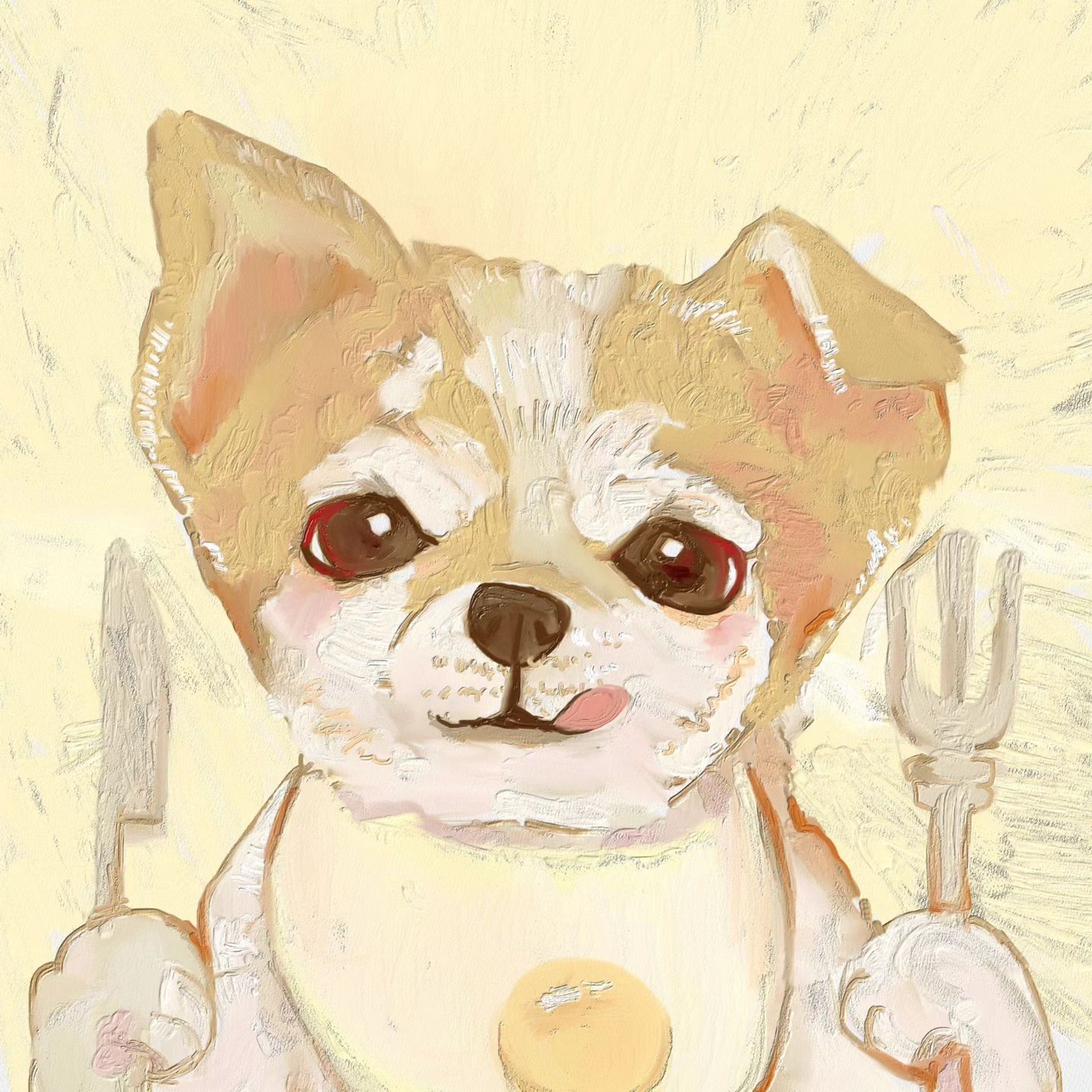 🐶🍴

#illustration  #アート #art #artwork #painting #그림  #イラスト好きと繋がりたい #followme #likeforlikes  #kawaiiart  #食いしん坊 #イラスト #绘画 #digitalillustration　
 #うちのわんこ #ペット #pet #チワワ #犬のいる暮らし #いぬすたぐらむ #doglover #beautiful #Chihuahua #いらすとぐらむ #instagood #artstagram #artstagram #うちの犬-1