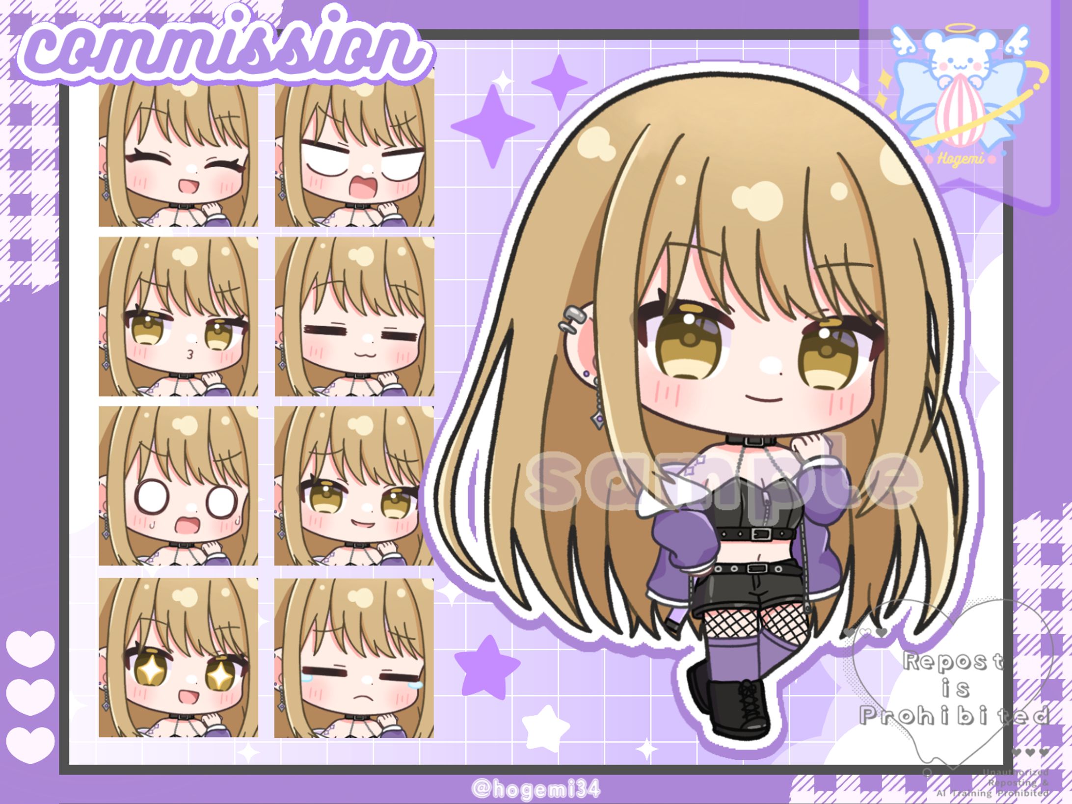 音夢様  ゆっくり実況用ミニキャラ(キャラデザ込)-1