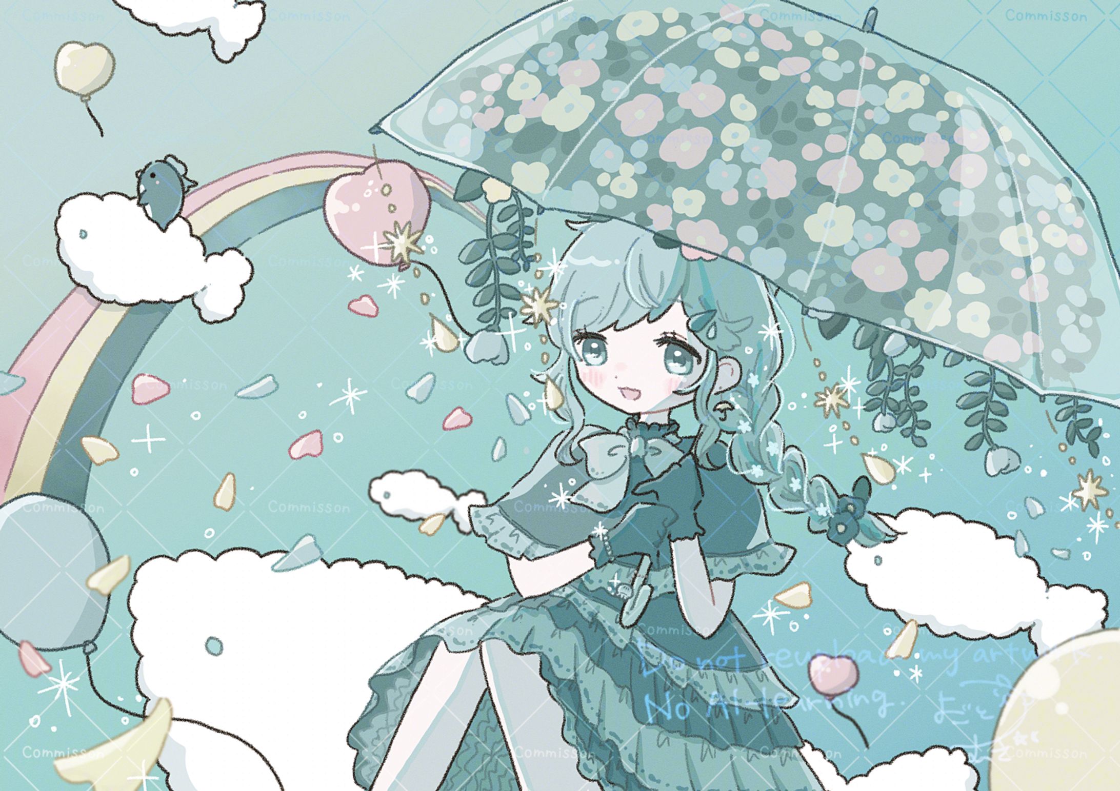魚住そら様2026年お誕生日イラスト-1