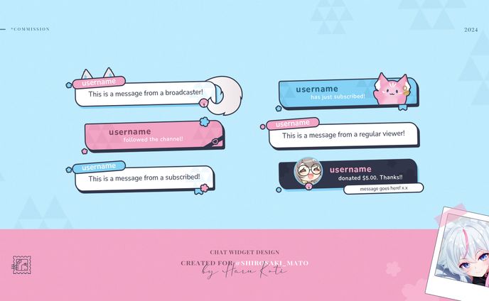 Mato. Chat Widget Design