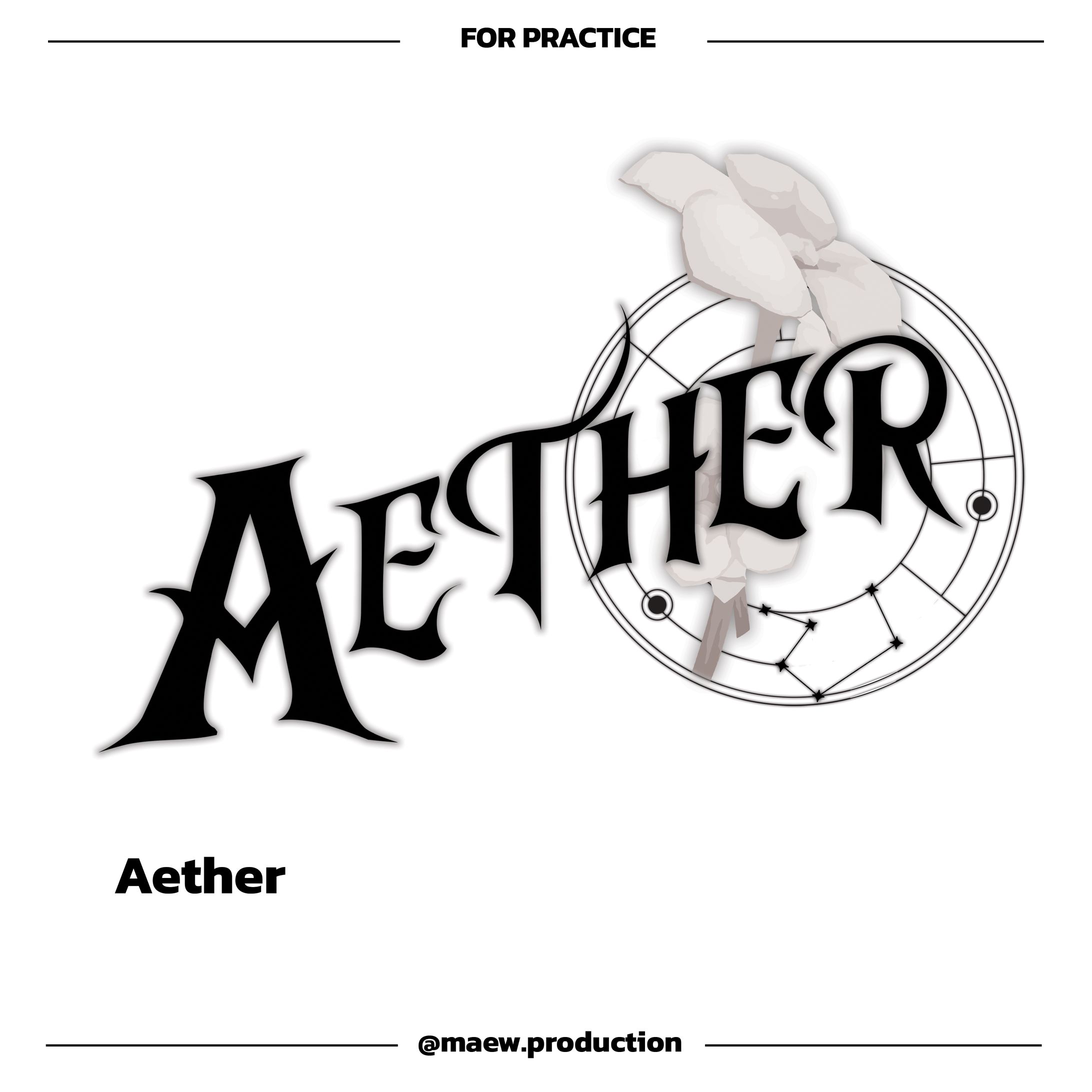 Aether | ✦ Typography ✦ (Inspired by Aether from Genshin Impact)-1