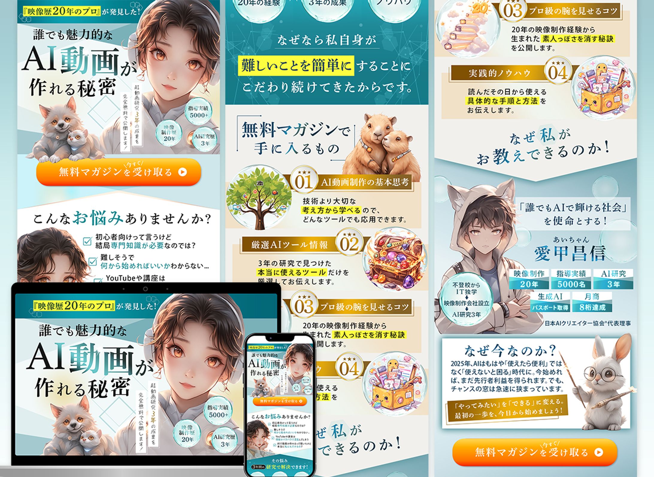 日本AIクリエイター協会様(LP)-1