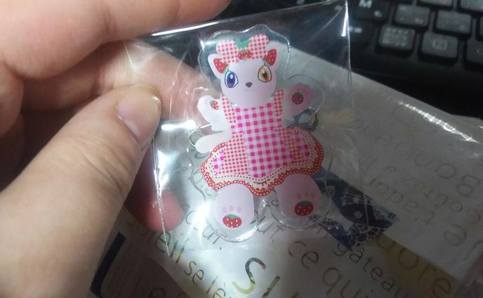 らぶちゃんアクリルバッチ