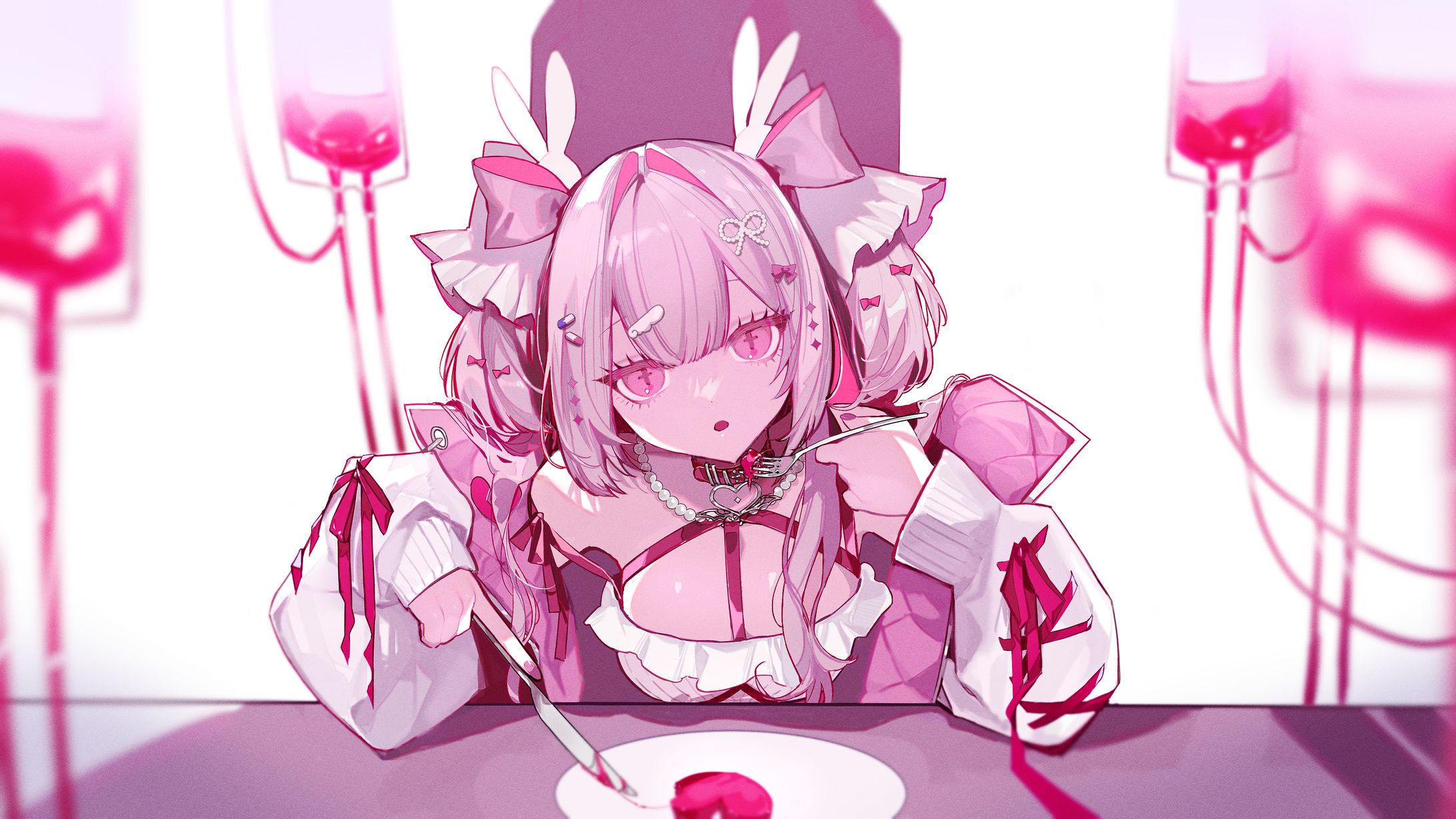 Luuさん・配信画面用イラスト-1