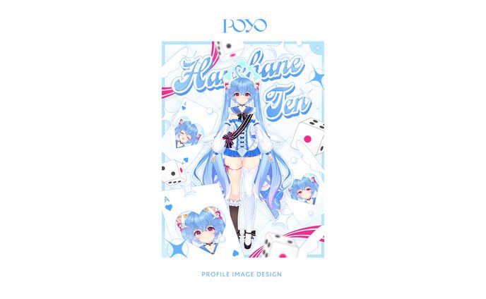 PROFILE IMAGE DESIGN / 羽々てん