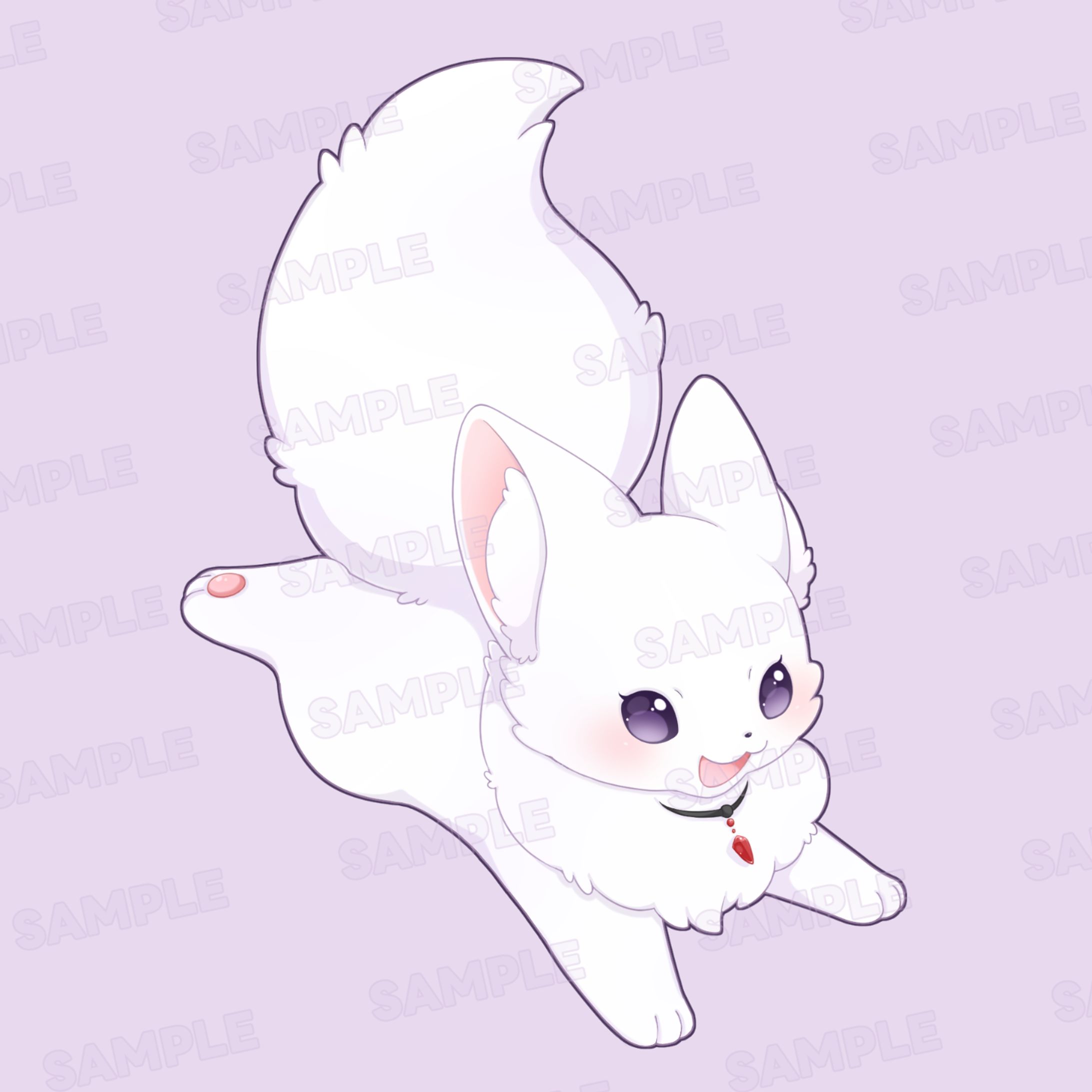 【お仕事】アルバ様/チャンネル登録ボタン用イラスト-1