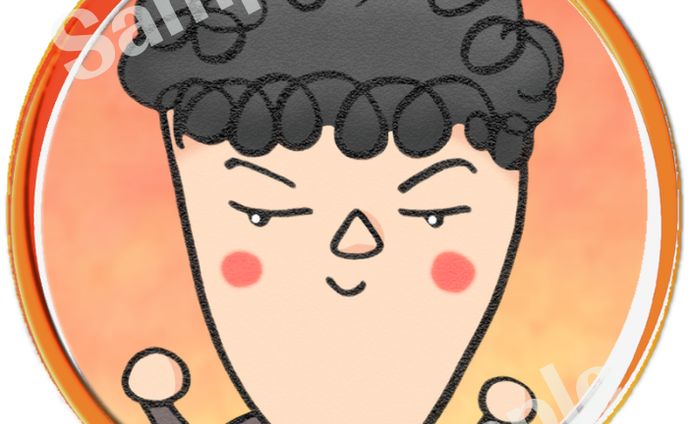 アイコンSample 10（イラスト原案は依頼者様より提供）