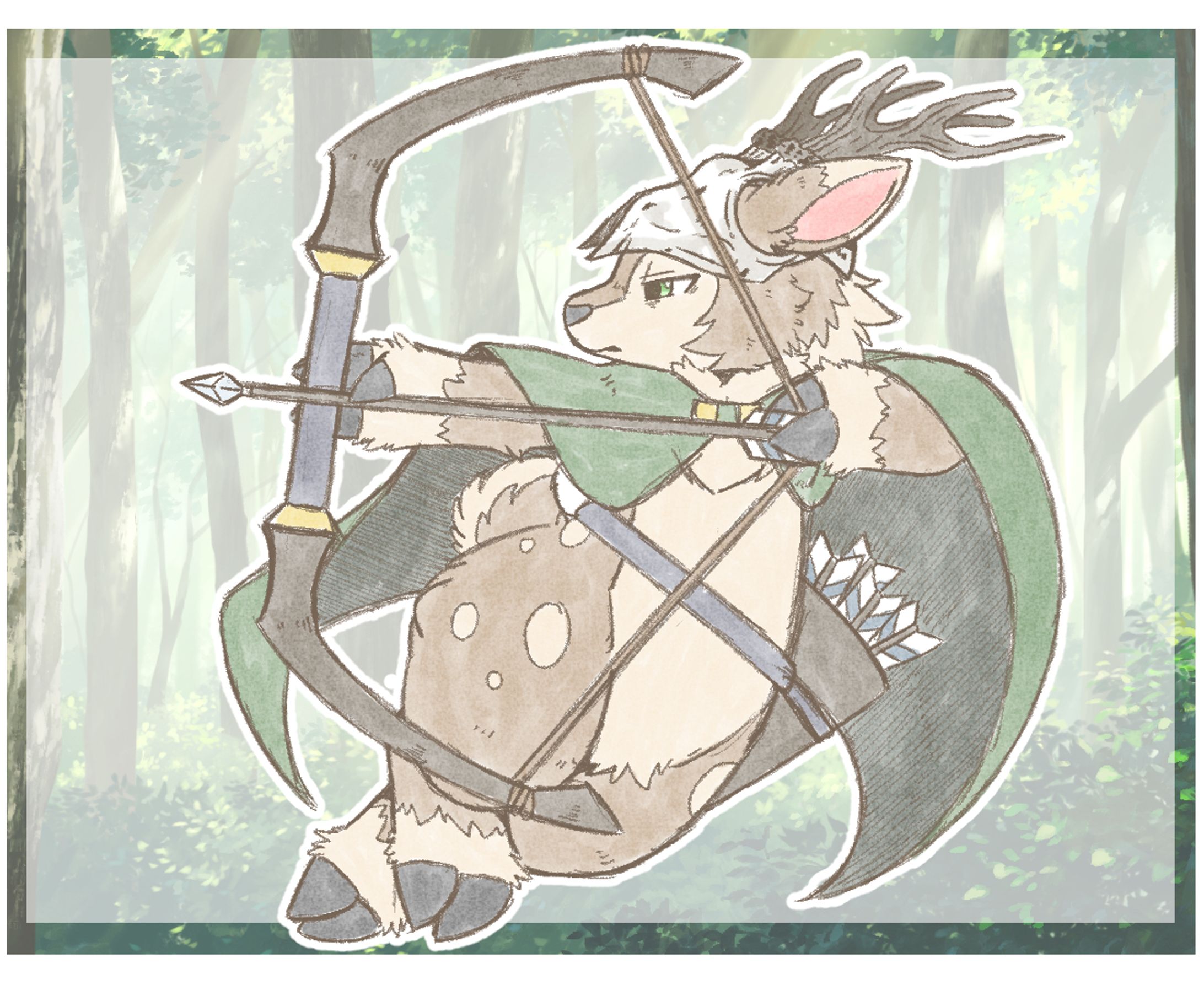 森のハンター-1