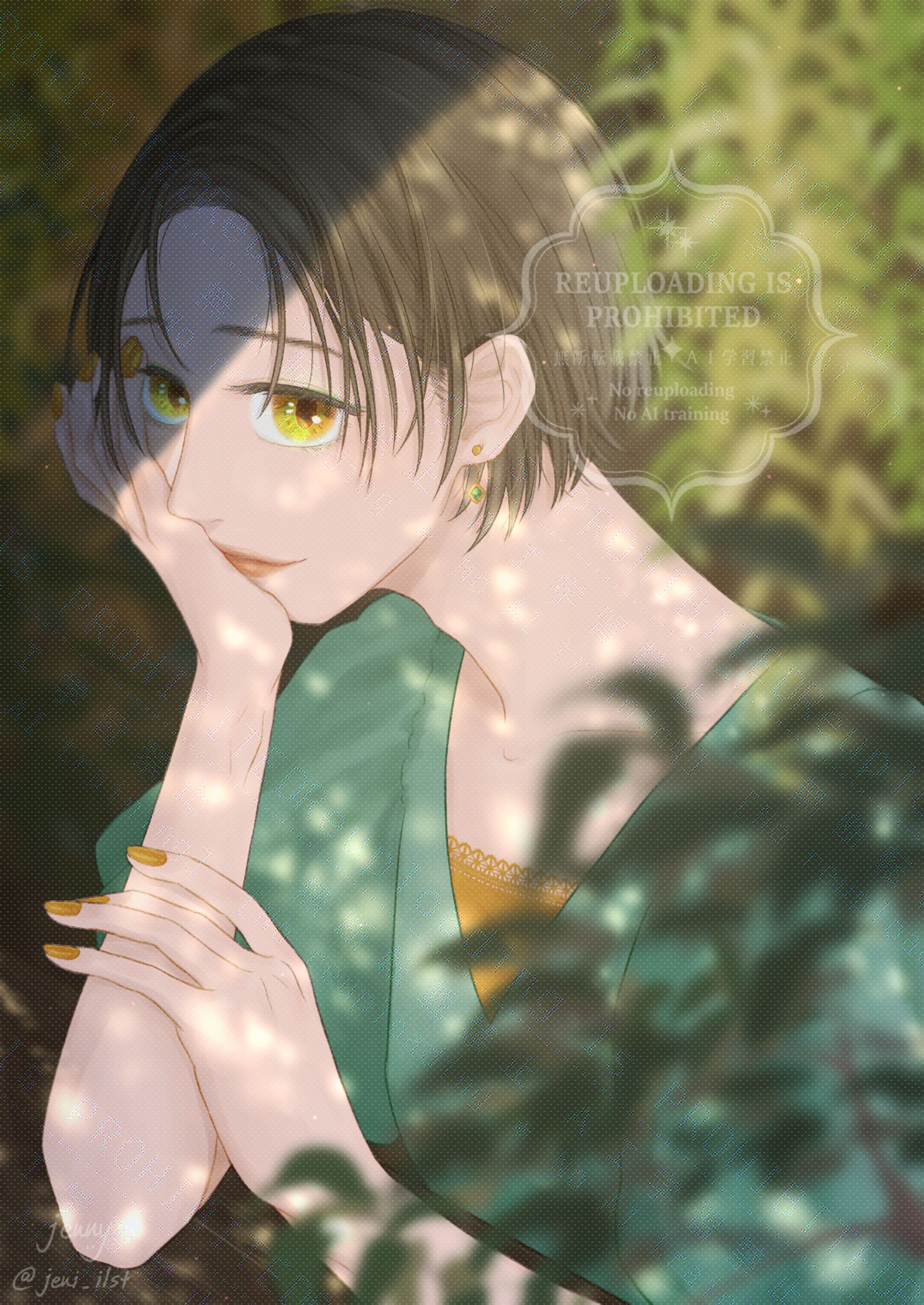 一枚絵(オリキャラ-1