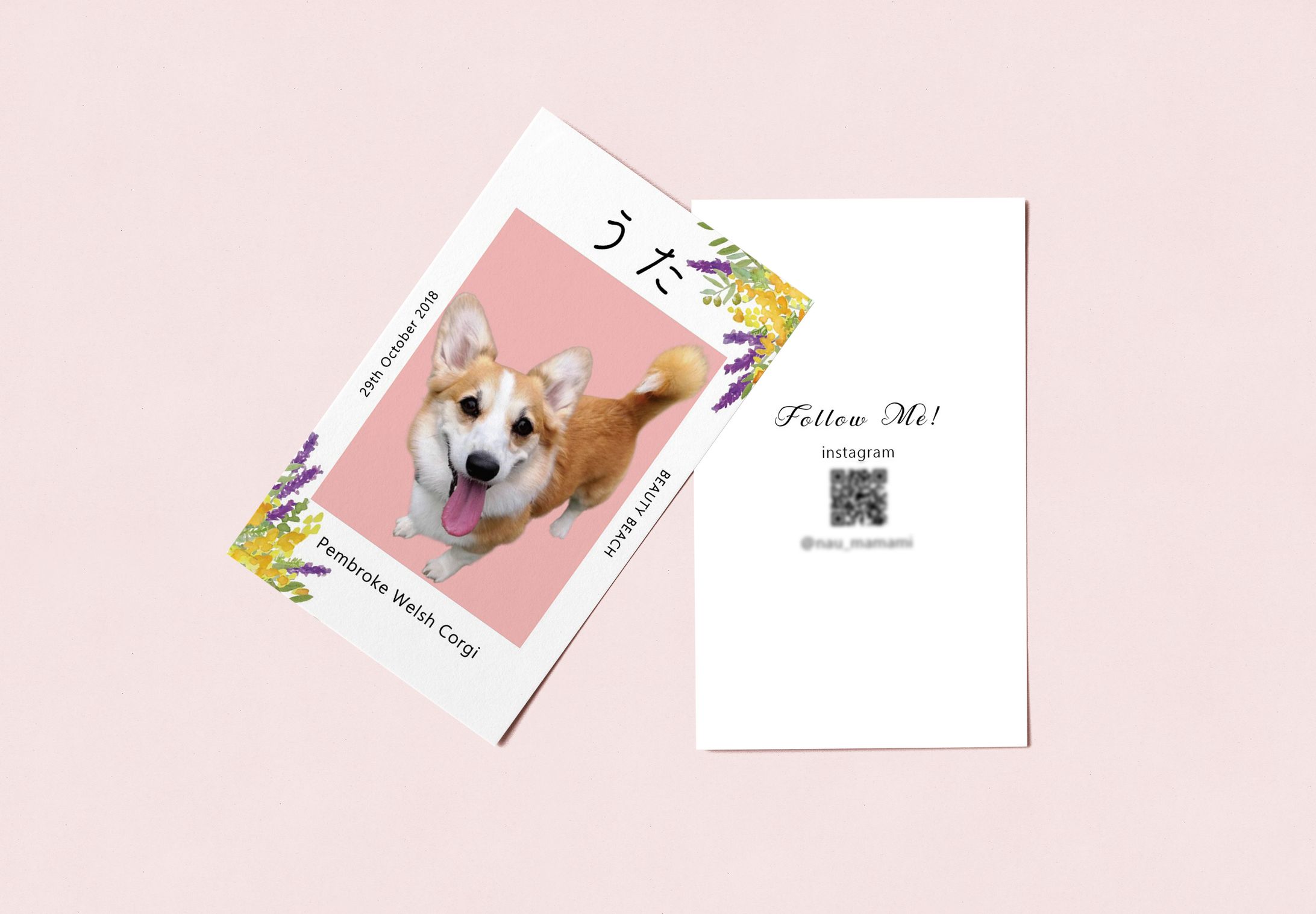 【名刺】うちの子名刺-1