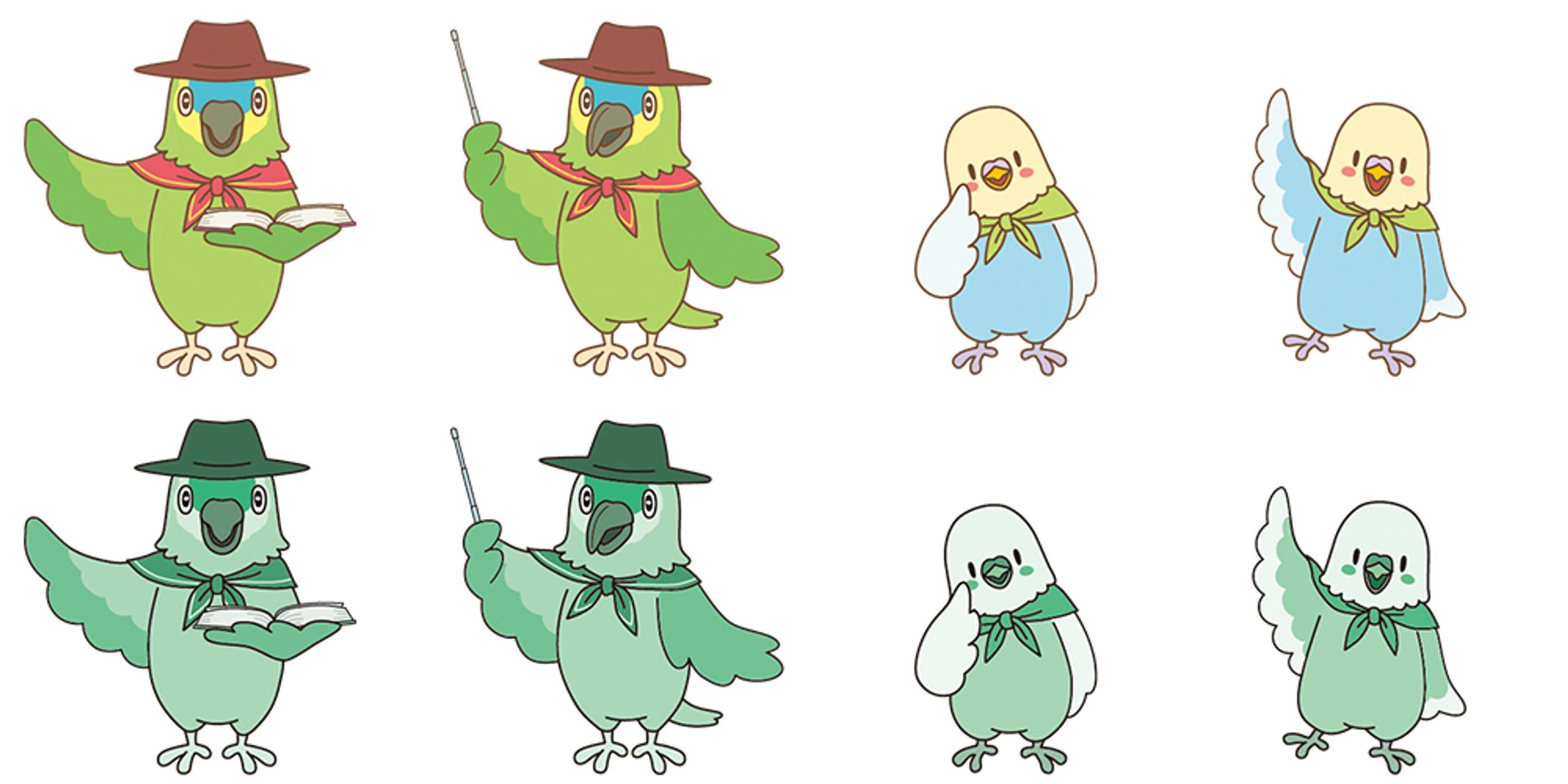 鳥のキャラクター-1