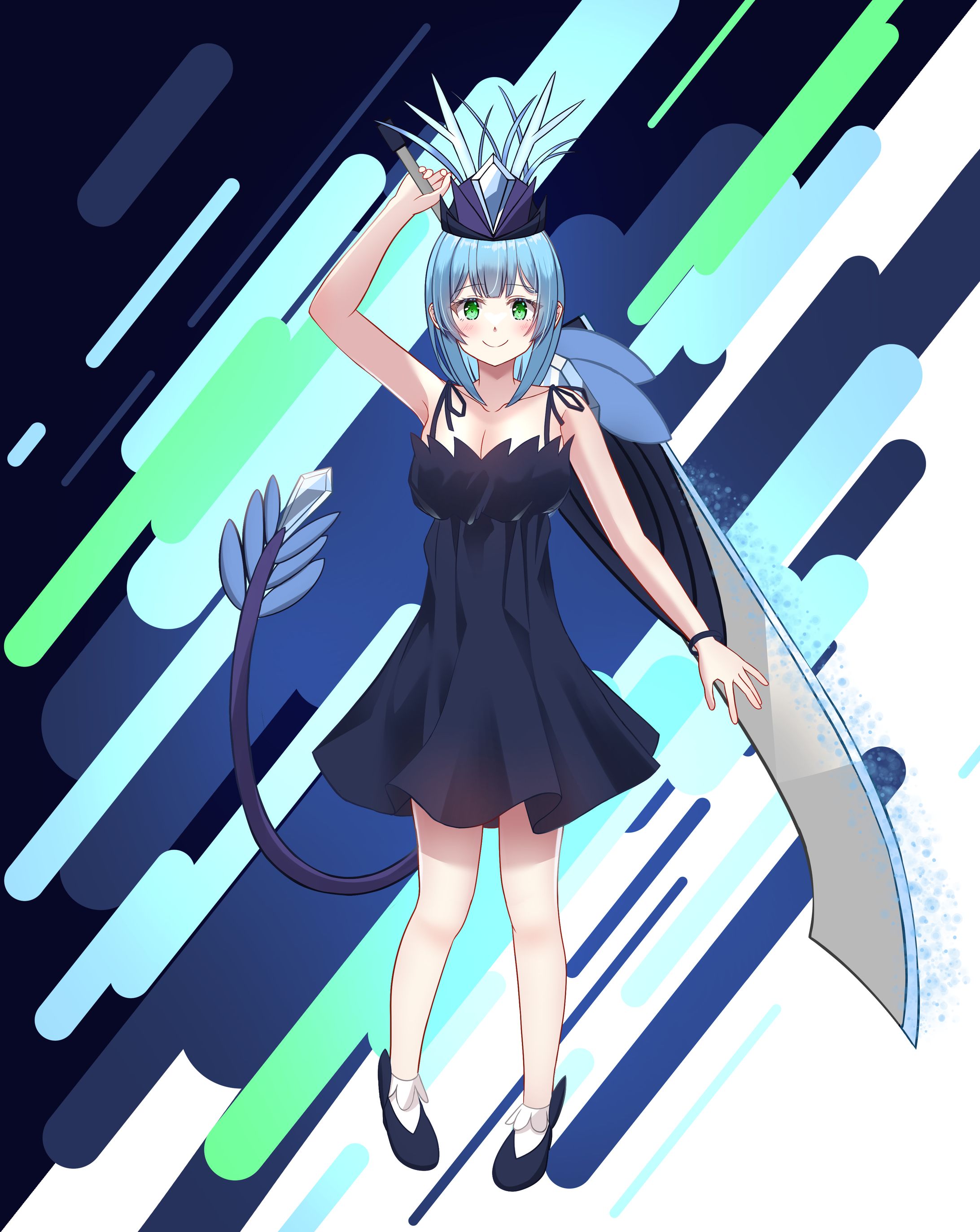 龍神楠葉さんキャラクターデザイン,立ち絵-1