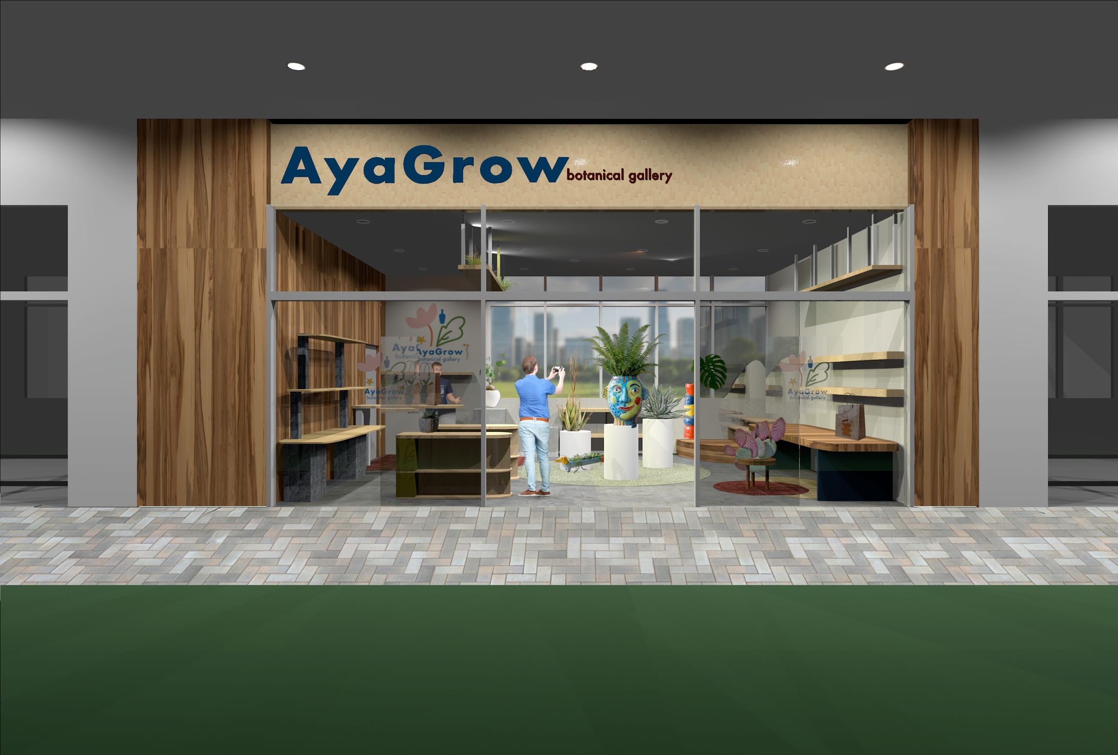 「AyaGrow Botanical Gallery」ショップ提案-1