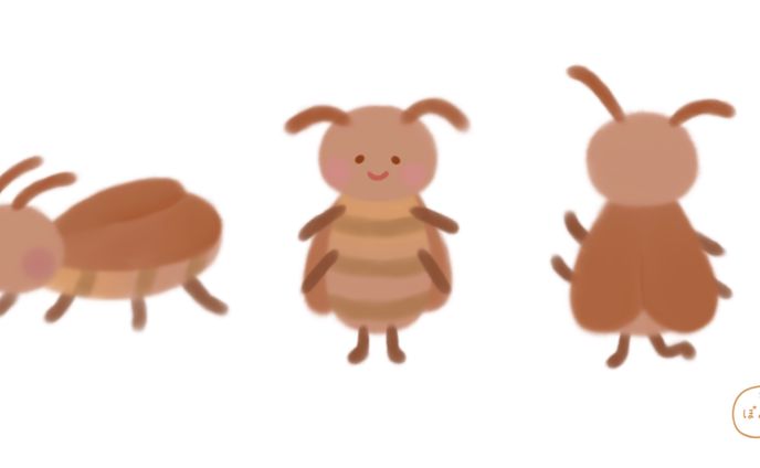 ごきぶり～絵本製作過程/キャラクター作り～