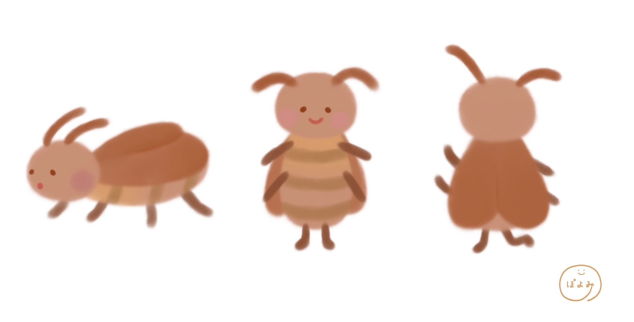 ごきぶり～絵本製作過程/キャラクター作り～-1