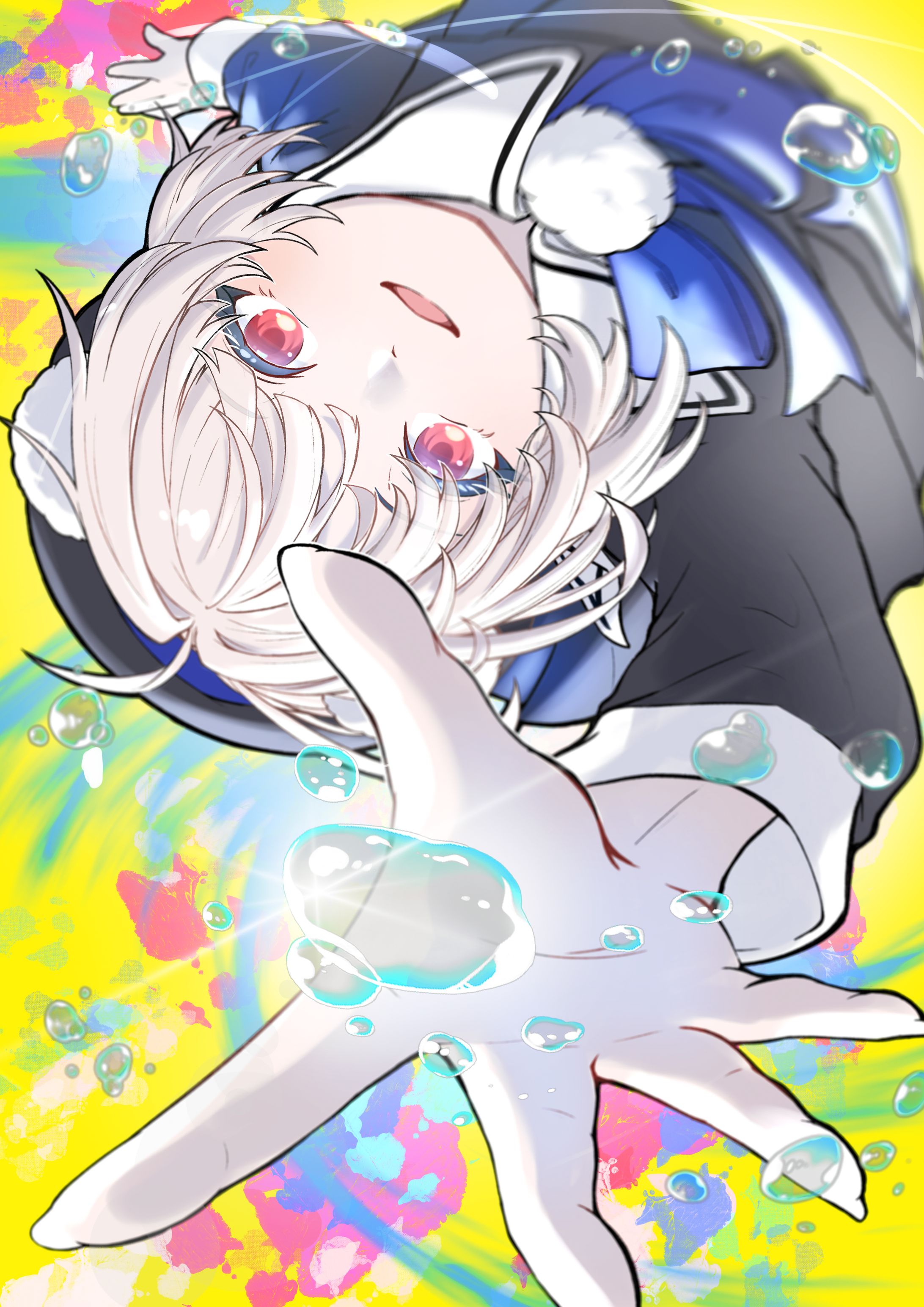 【ファンアート】雨と色彩-1