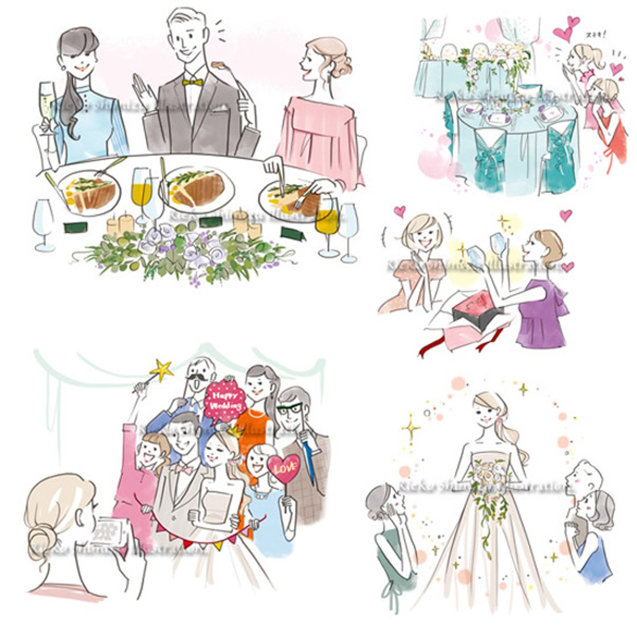 情報誌こまちWedding/挿絵-1