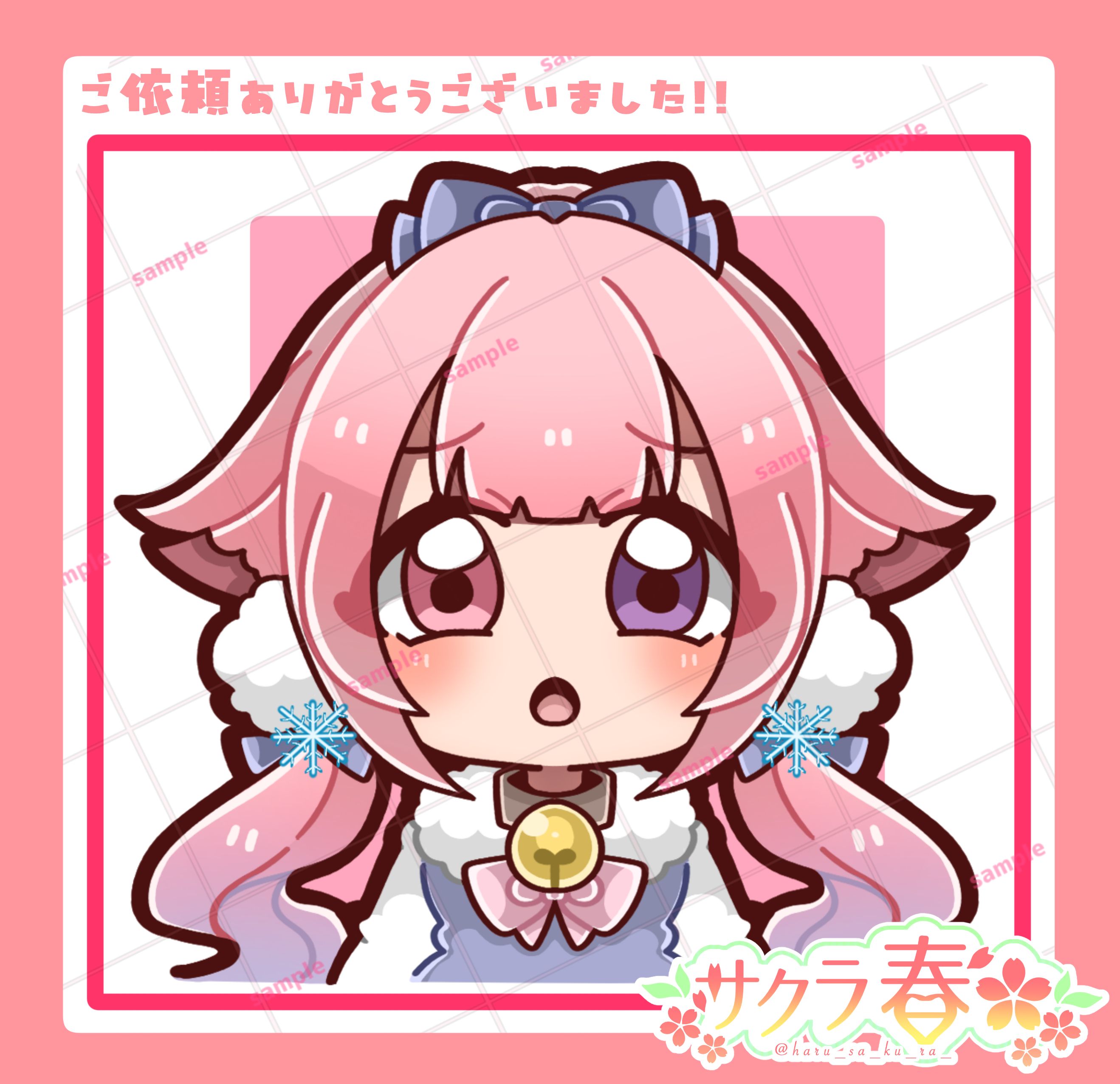 ご依頼品】グッズ用イラスト(アクリルキーホルダー)