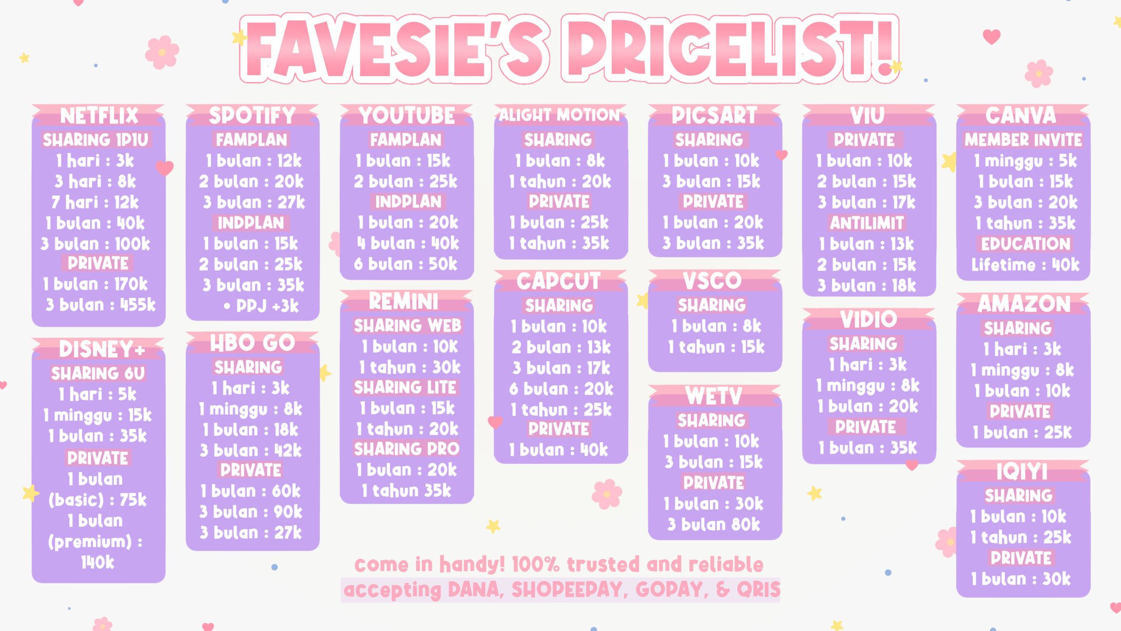 FAVESIE PRICELIST-1