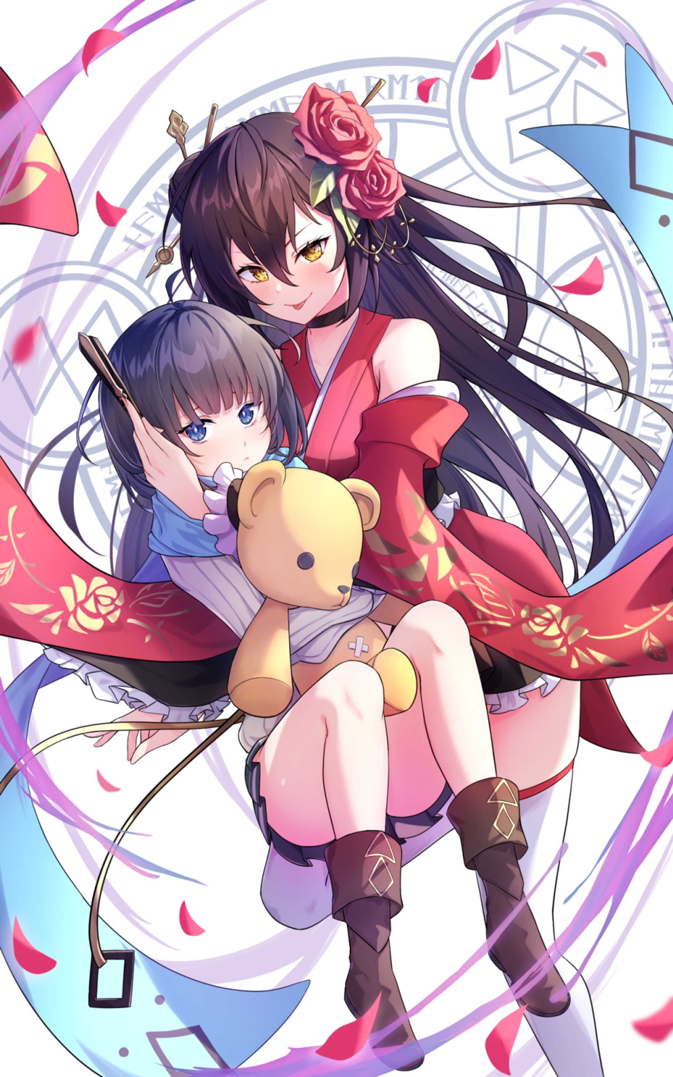 仕事絵【ライトノベル「ディアブル・バイブル」2巻表紙】-1