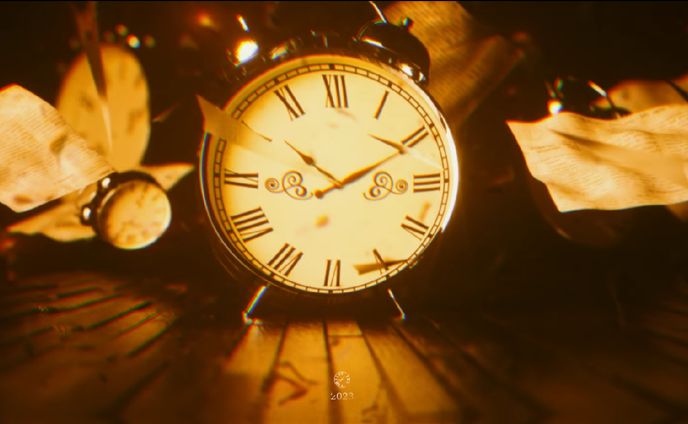 Inpieces 3d (clock scence) 