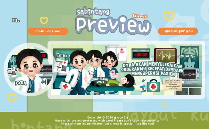 custom layout chibi