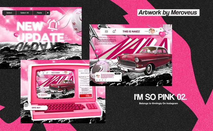 INSTA FEEDS: I'm So Pink 02.