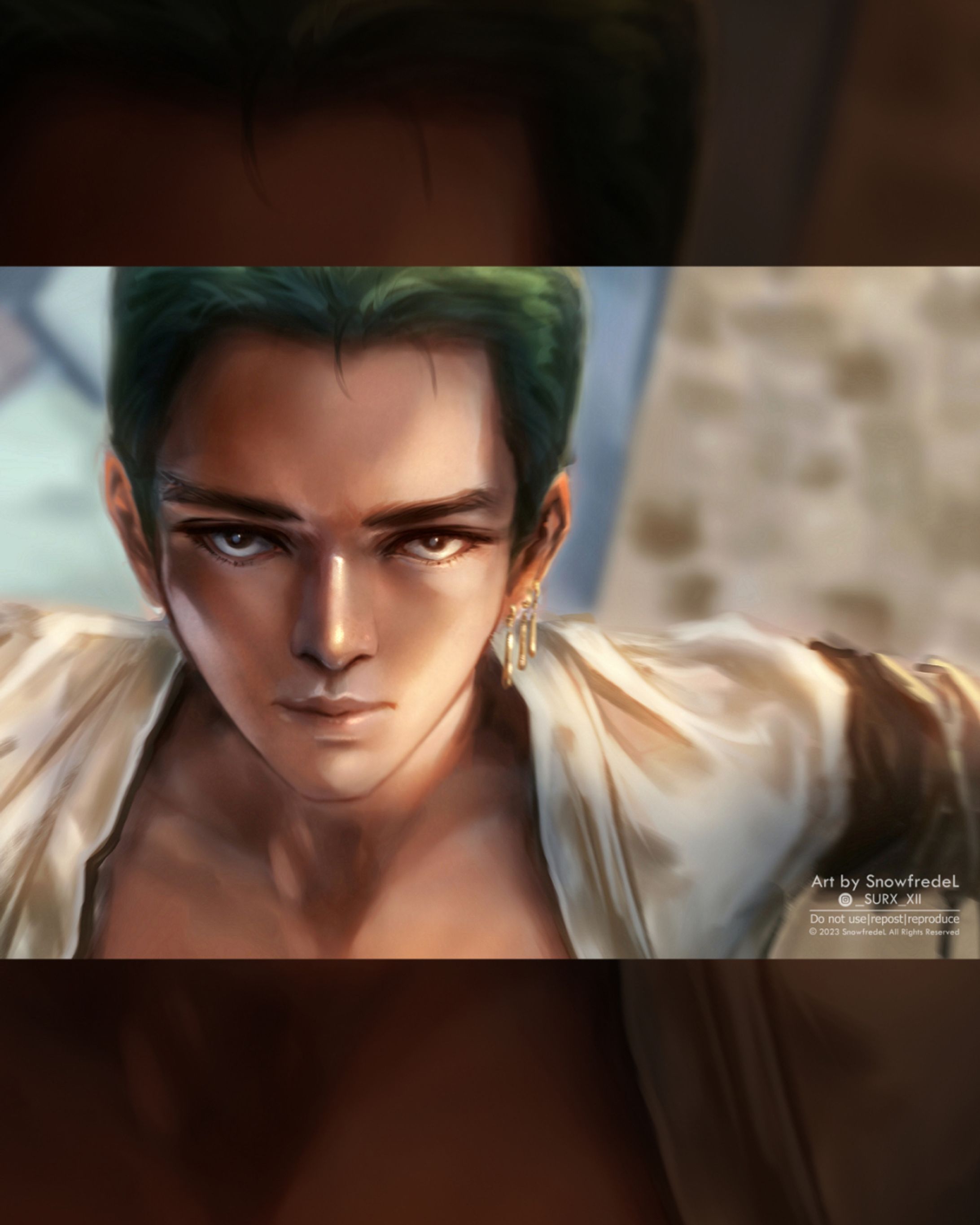 🍀Roronoa Zoro: One piece-1