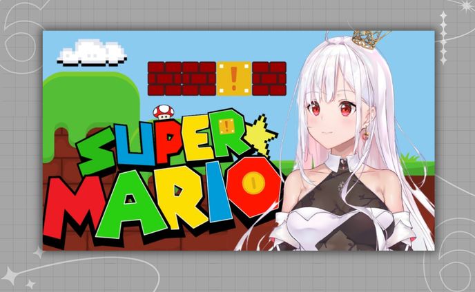 スーパーマリオサムネイル素材