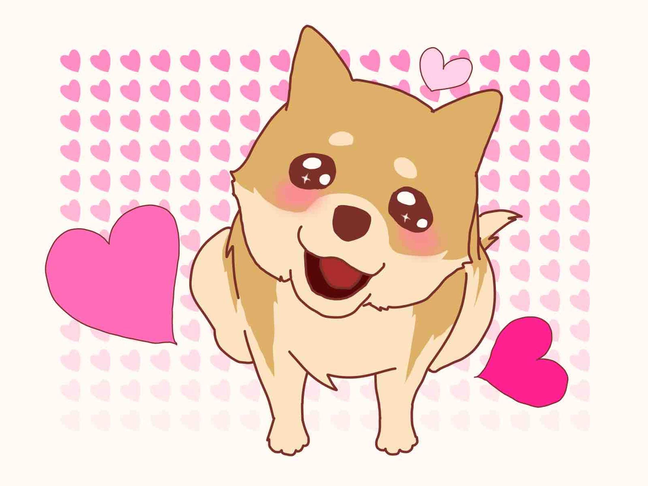 柴犬イラスト-1