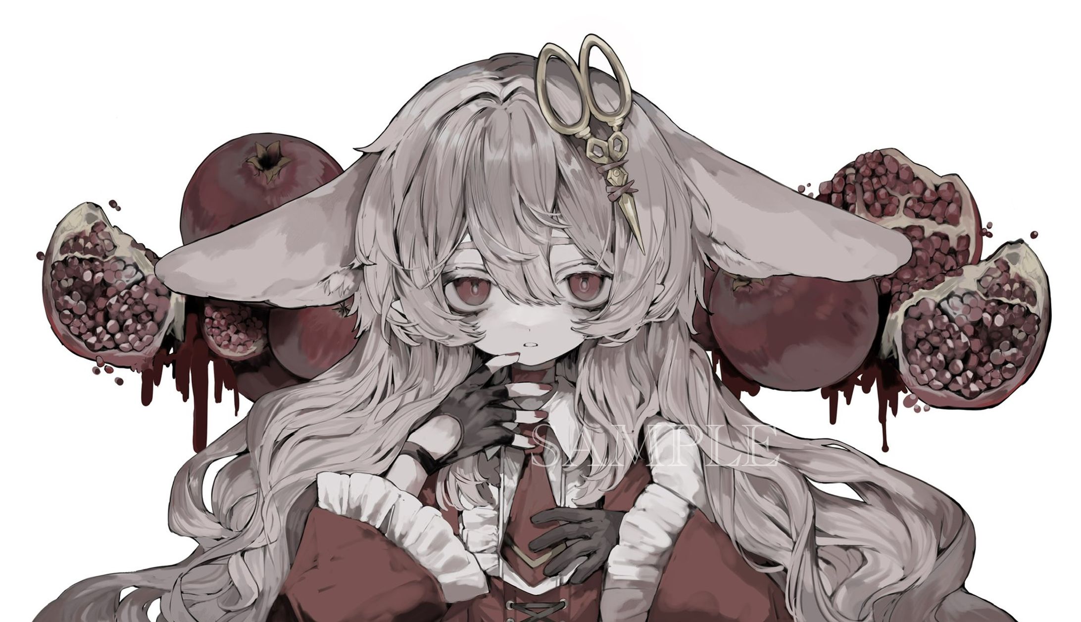三兎己メウ様【メウの箱庭】オリジナルMVイラスト-1