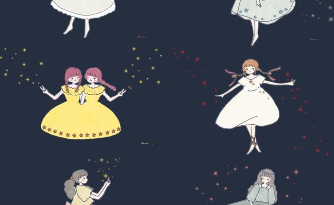 宇宙と女の子集