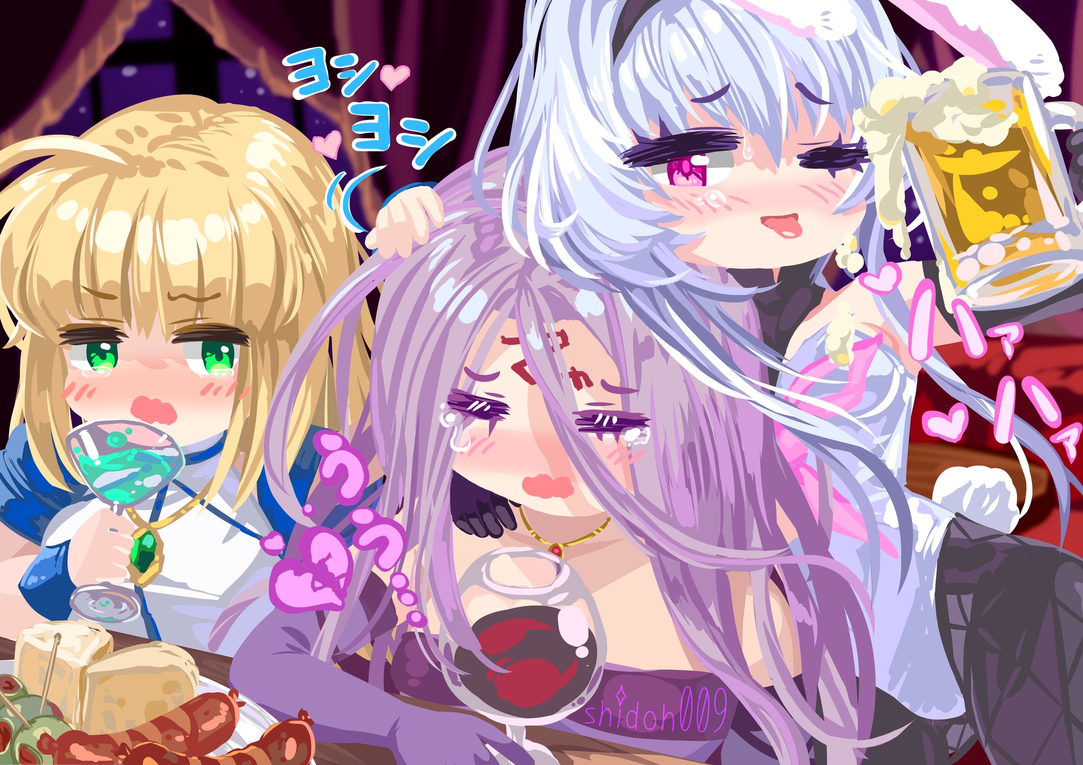 FGO酔いつぶれ女子会-1