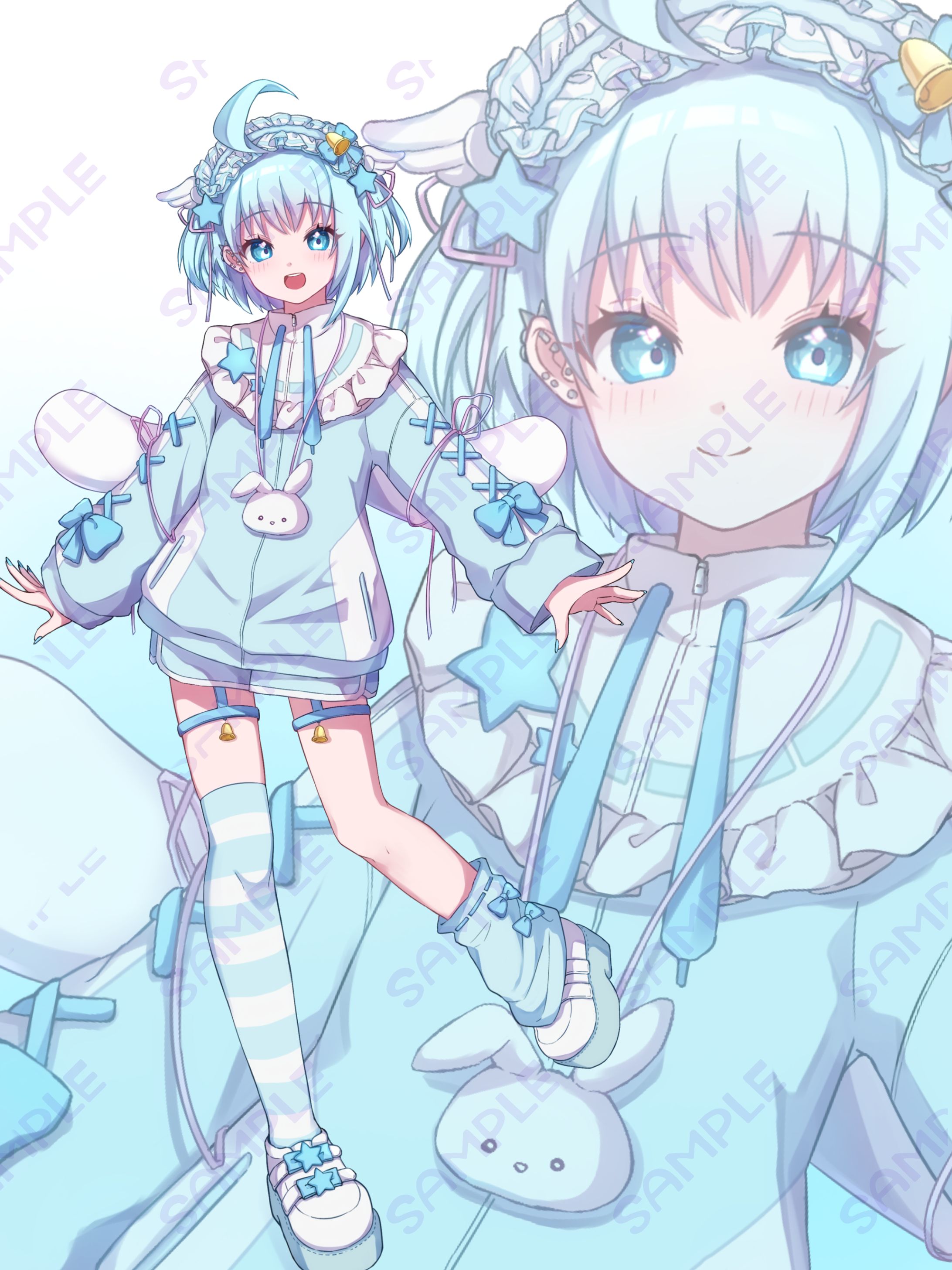 【ご依頼】雲乃しおさま 部屋着立ち絵-1