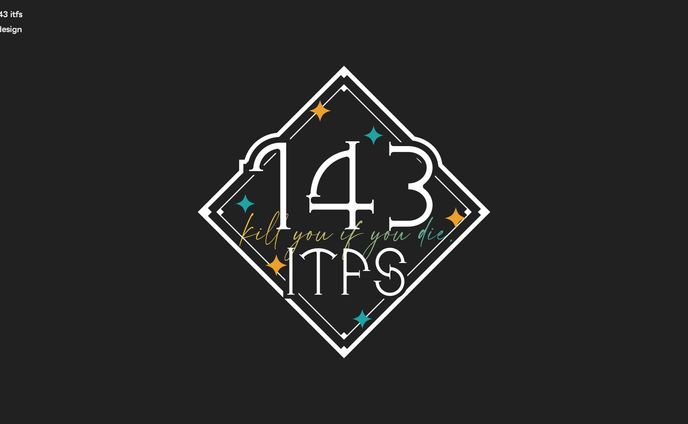 143 ITFS　ロゴデザイン