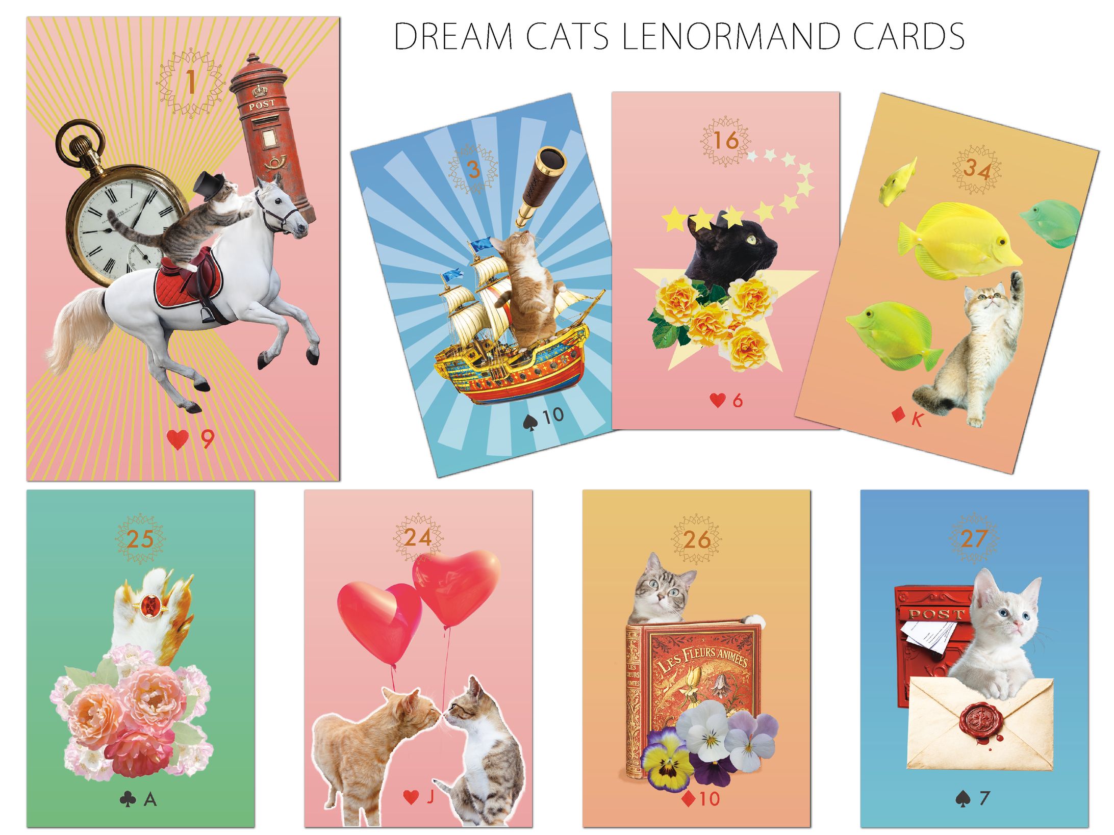 オリジナルルノルマンカード（占いカードデッキ）-1