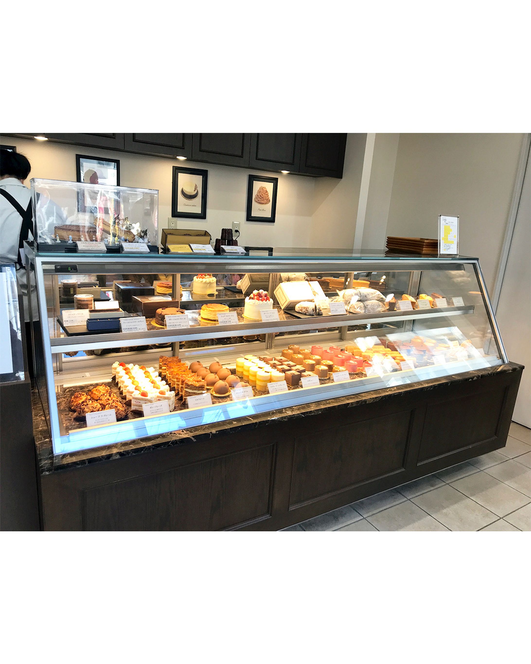 [work]pâtisserie ASAKA 様 店内展示-1