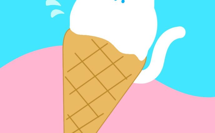 いらすと、ねこ