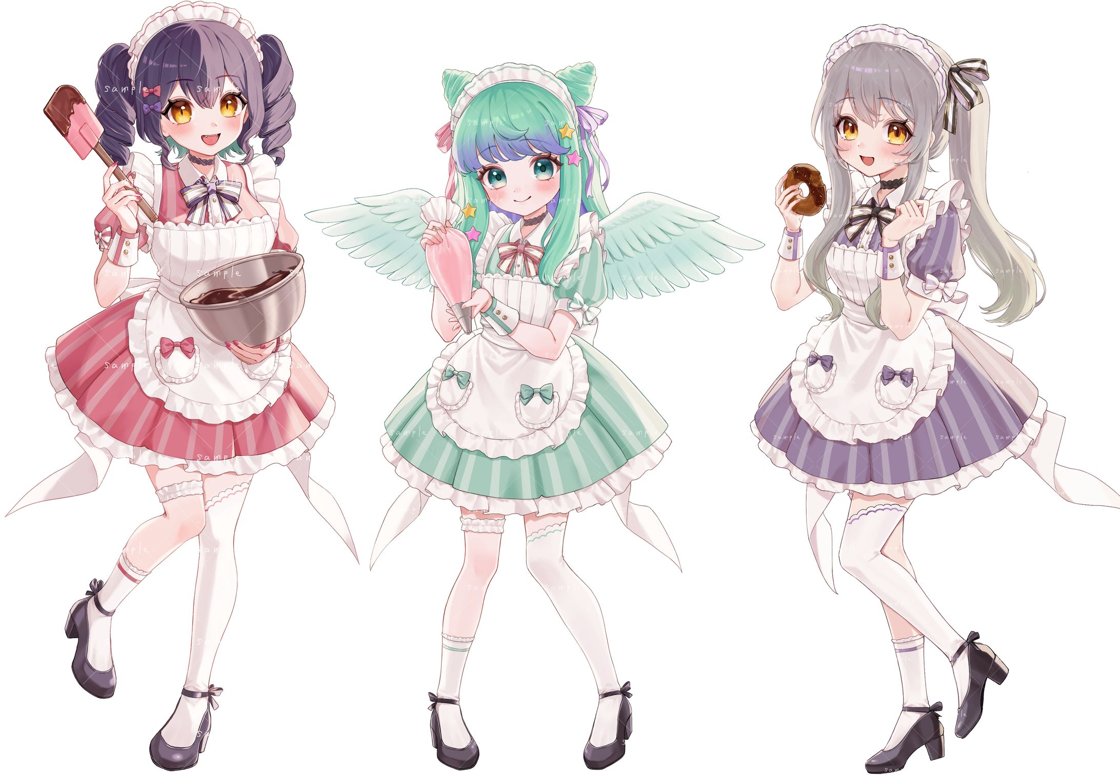ホーリー・ドーナッツ様　バレンタイン立ち絵-1
