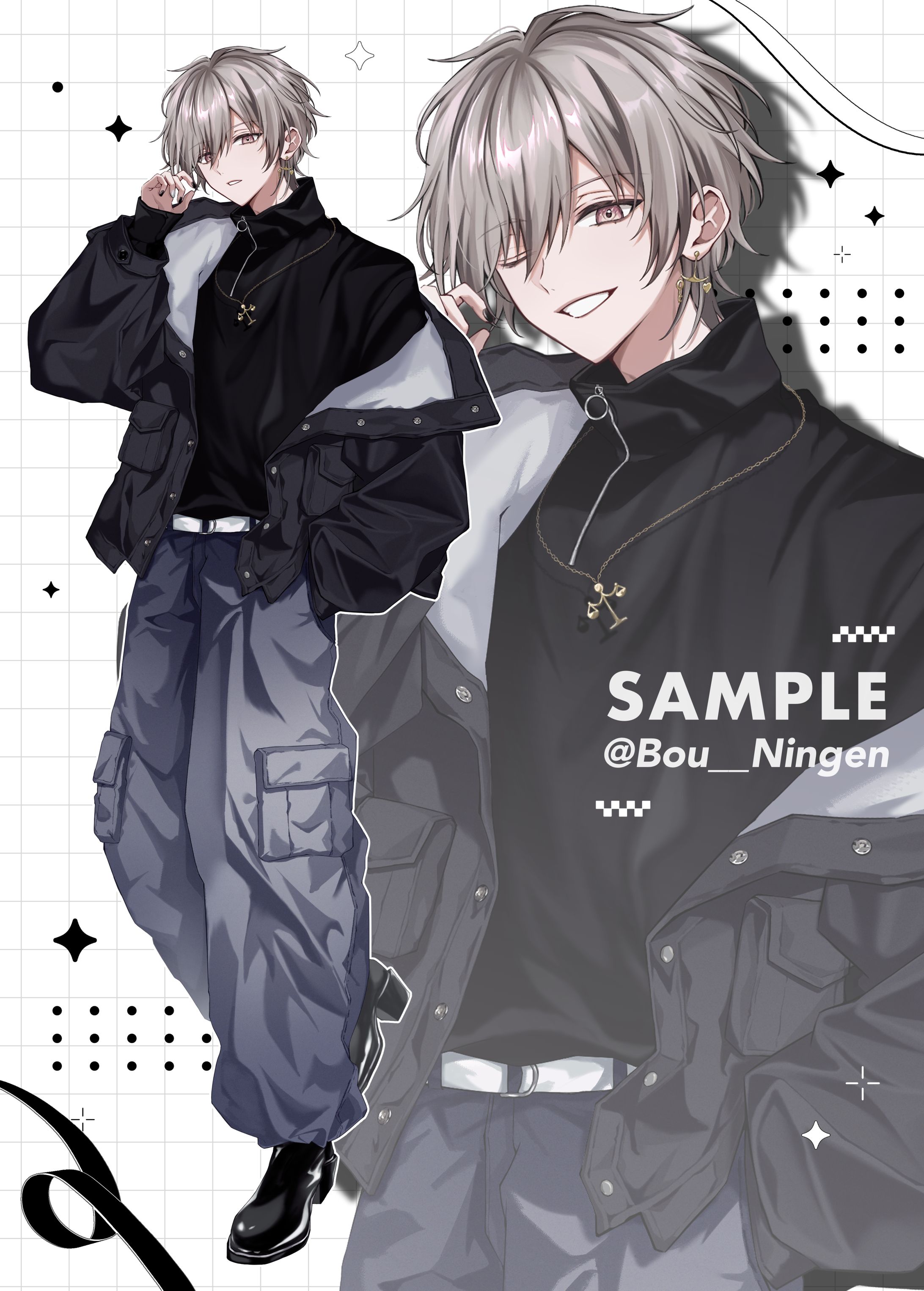 せーあ様【STPR BOYS】/立ち絵イラスト-1