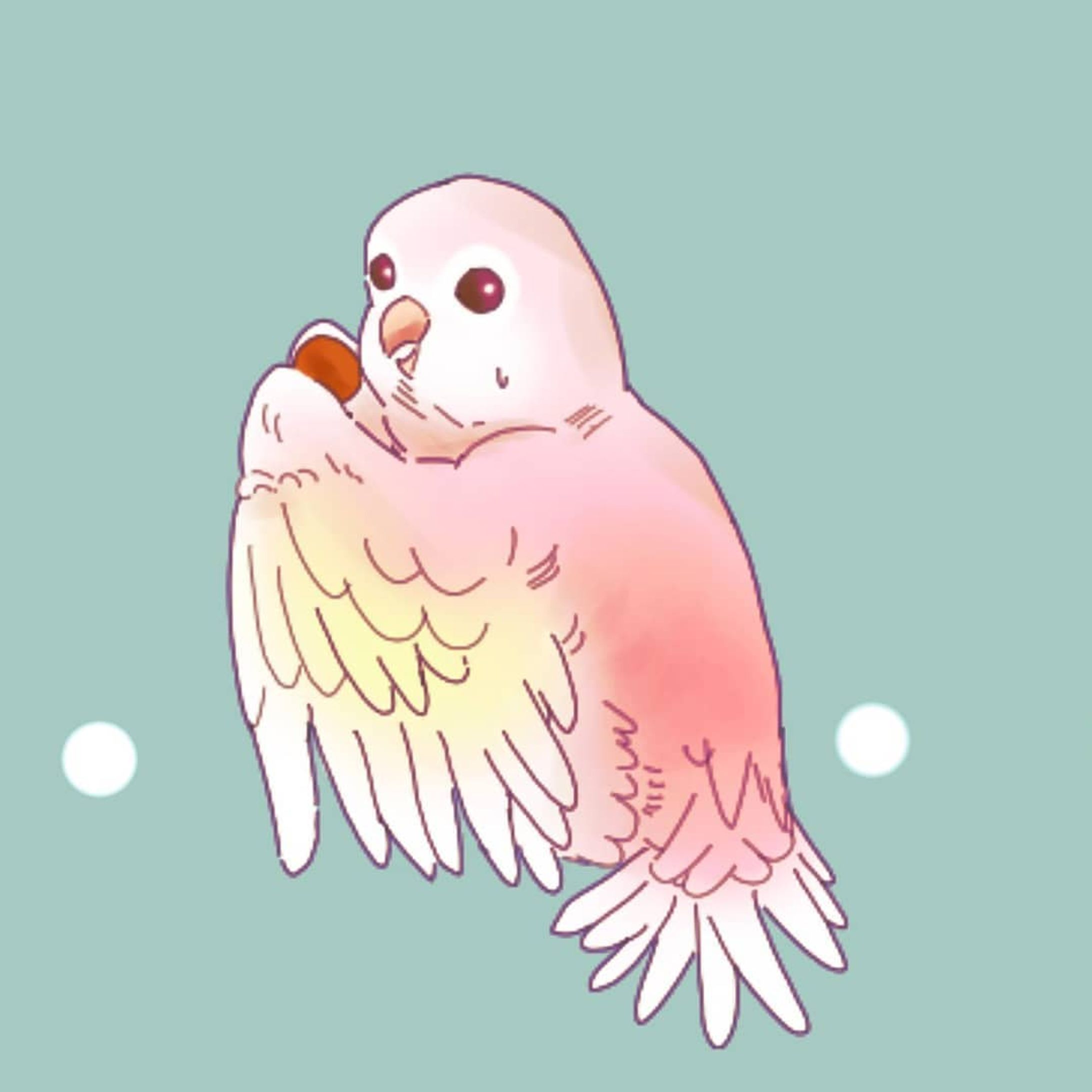 アキクサインコのLINEスタンプ申請しました！
審査が通りましたらまたお知らせさせて頂きます🕺🕺🕺 #アキクサインコ
#いんこすたぐらむ 
#イラスト
#イラスト好きな人と繋がりたい 
#ilustration-1